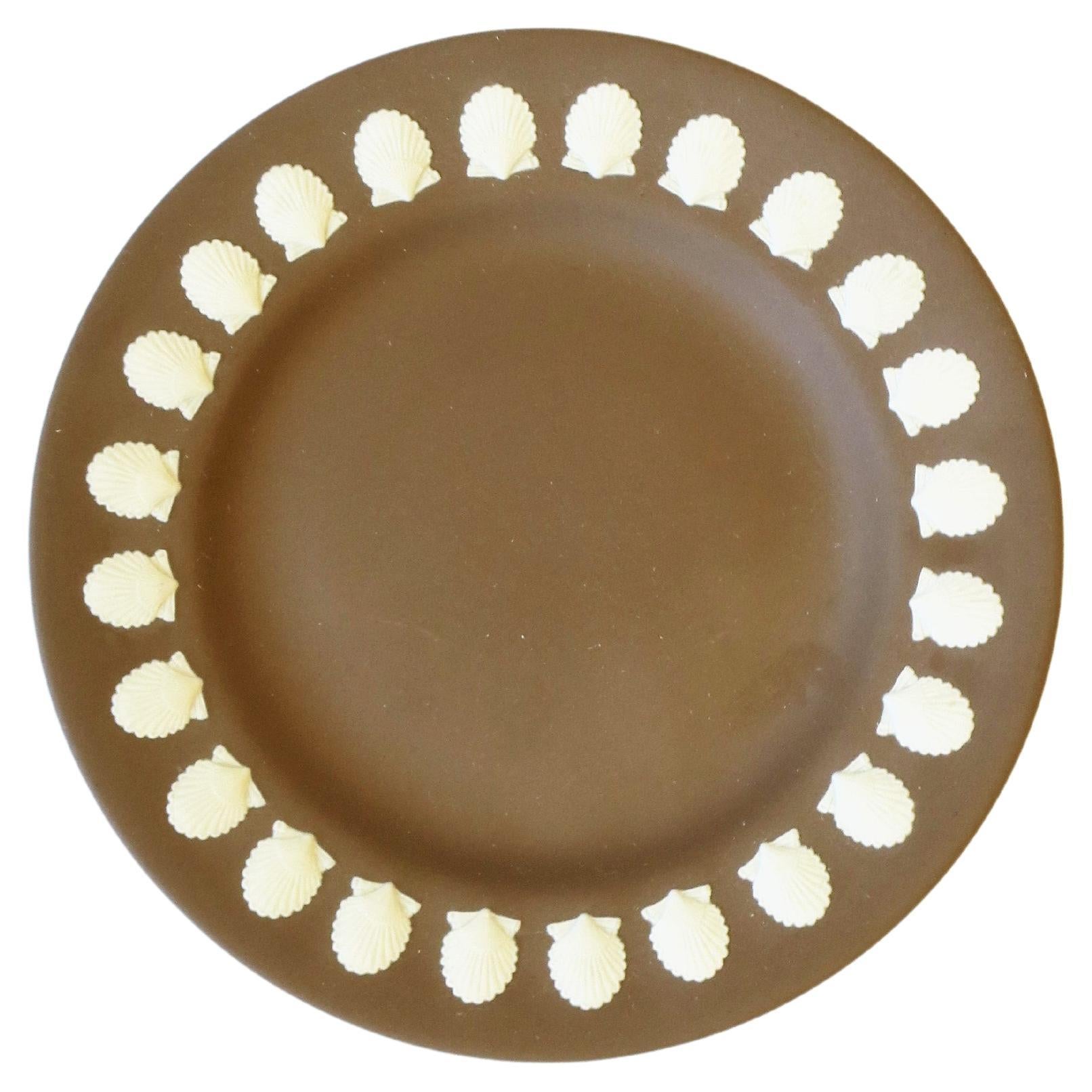 Wedgwood Jasperware Dish with Scallop Seashell Design
