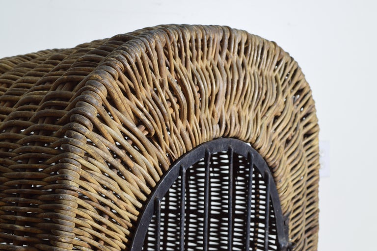 English Wicker Dog Kennel Crate For Sale at 1stDibs