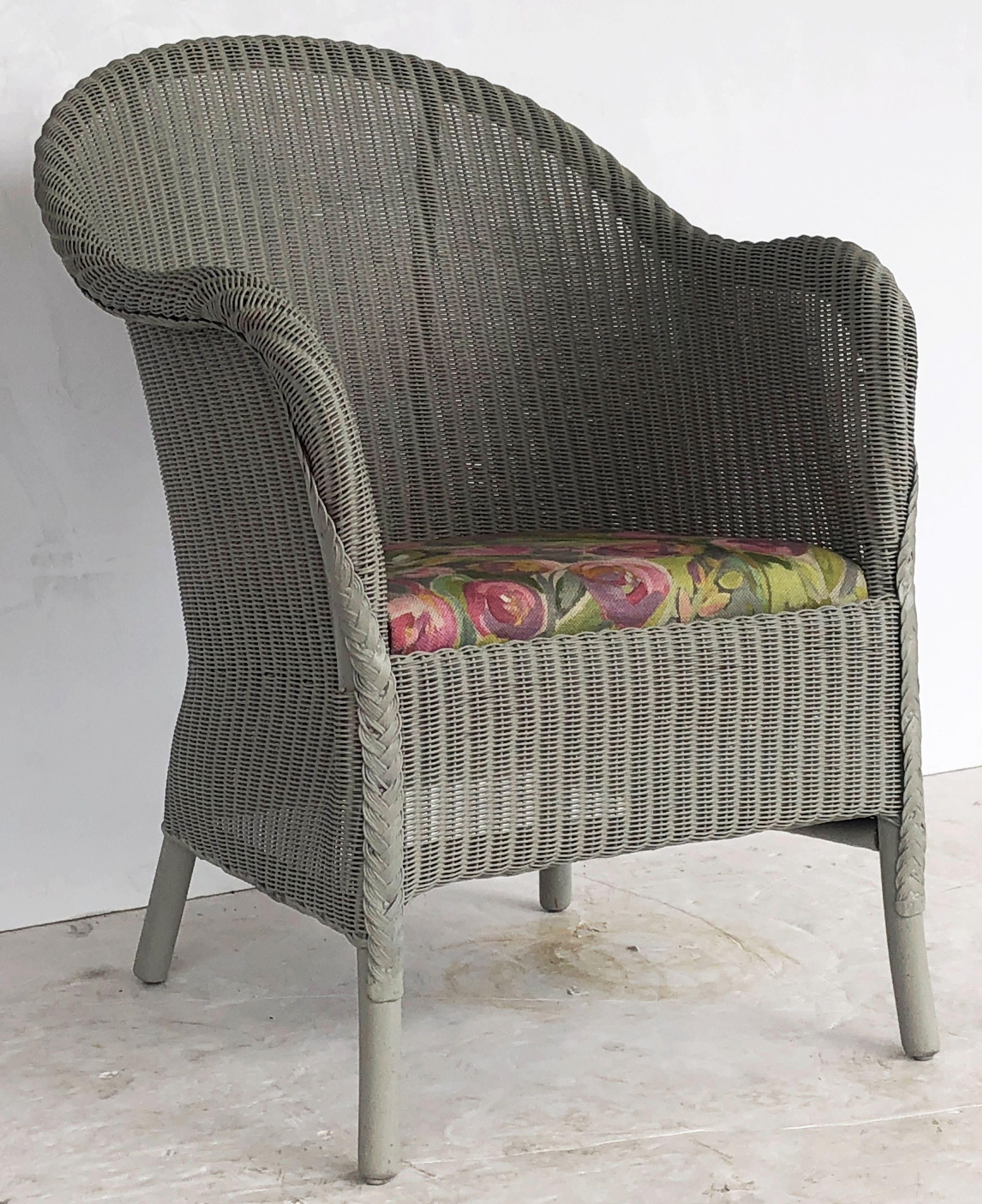 wicker garden chairs