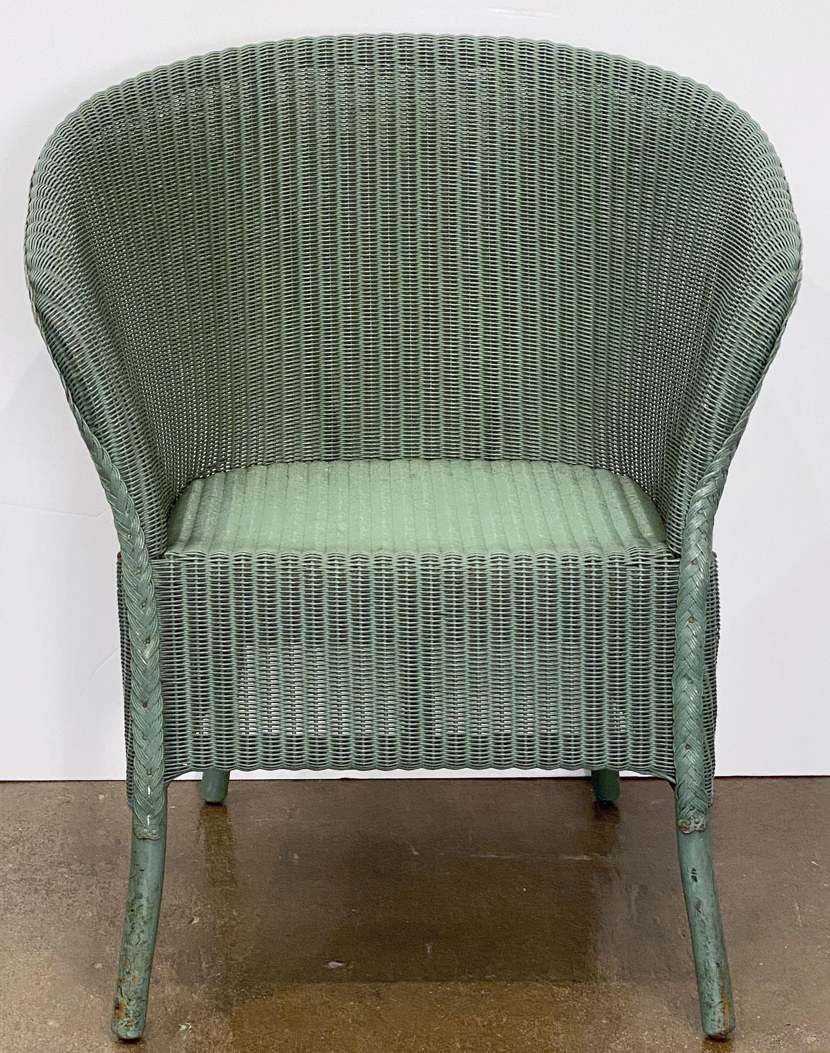 lloyd loom garden chair