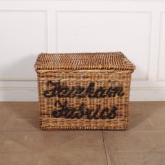 English Wicker Log Basket
