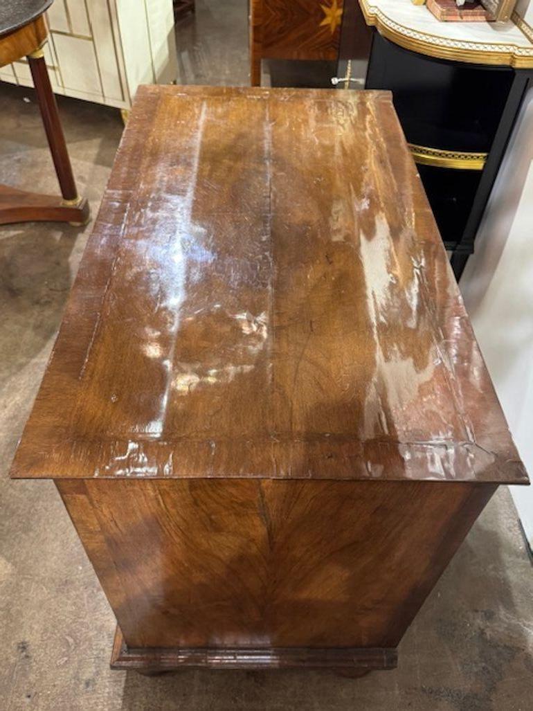 18th Century and Earlier English William and Mary Walnut Chest For Sale