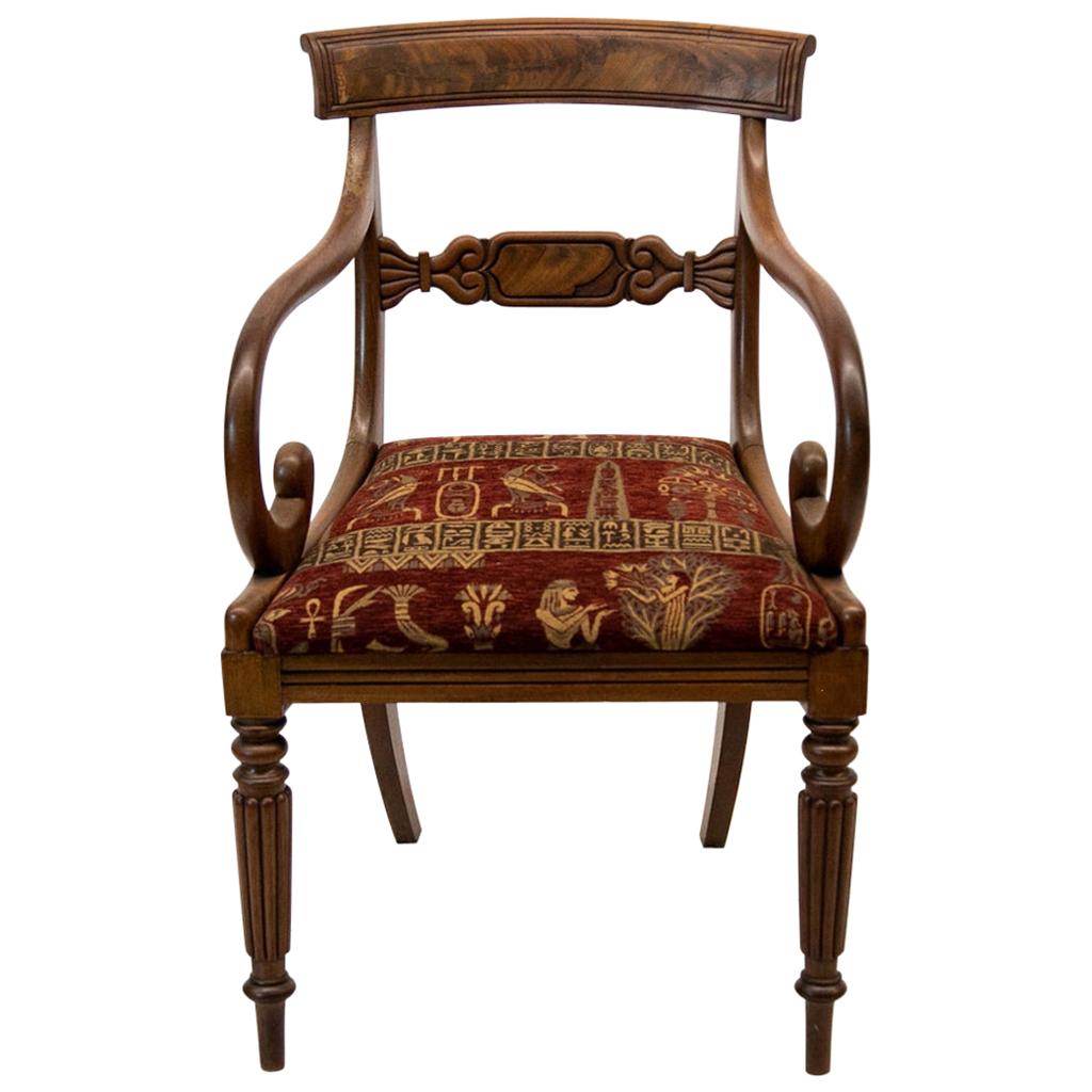 English William IV Armchair For Sale