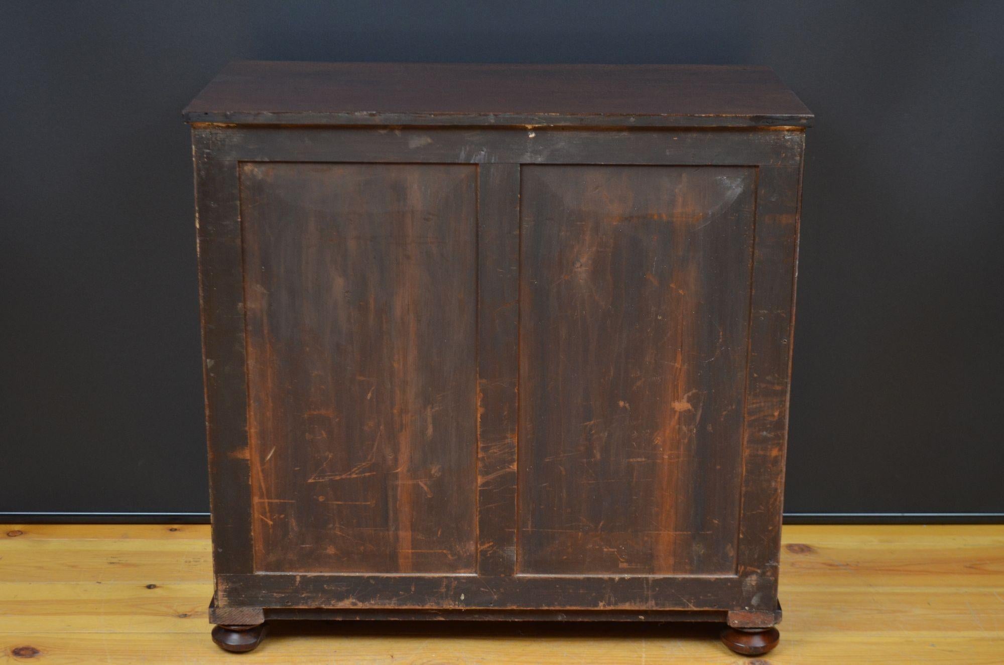 English William IV Chiffonier Sideboard in Mahogany 8