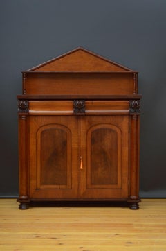 English William IV Mahogany Chiffonier c1830