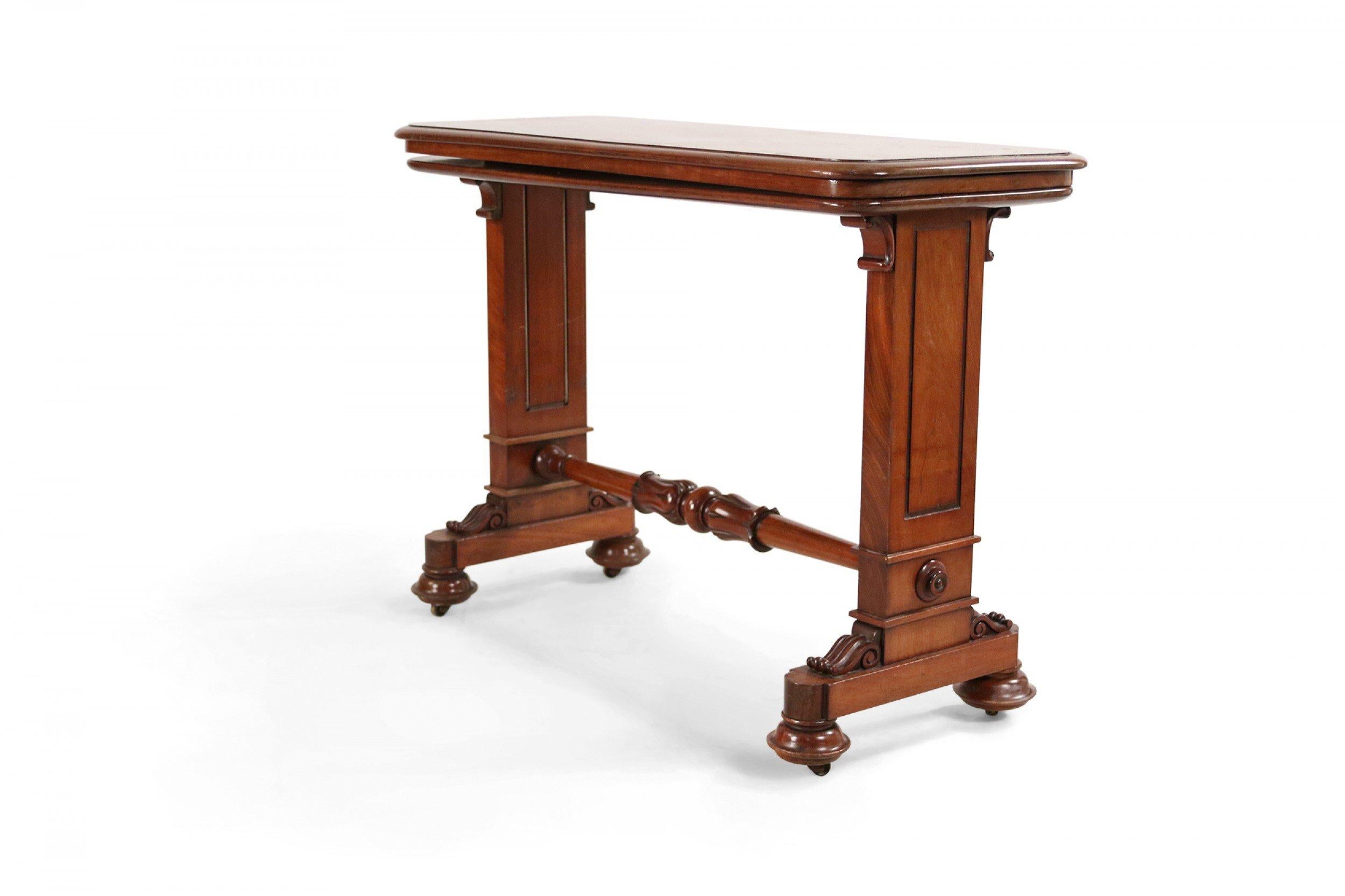 English William iv Mahogany Console Table In Good Condition In New York, NY