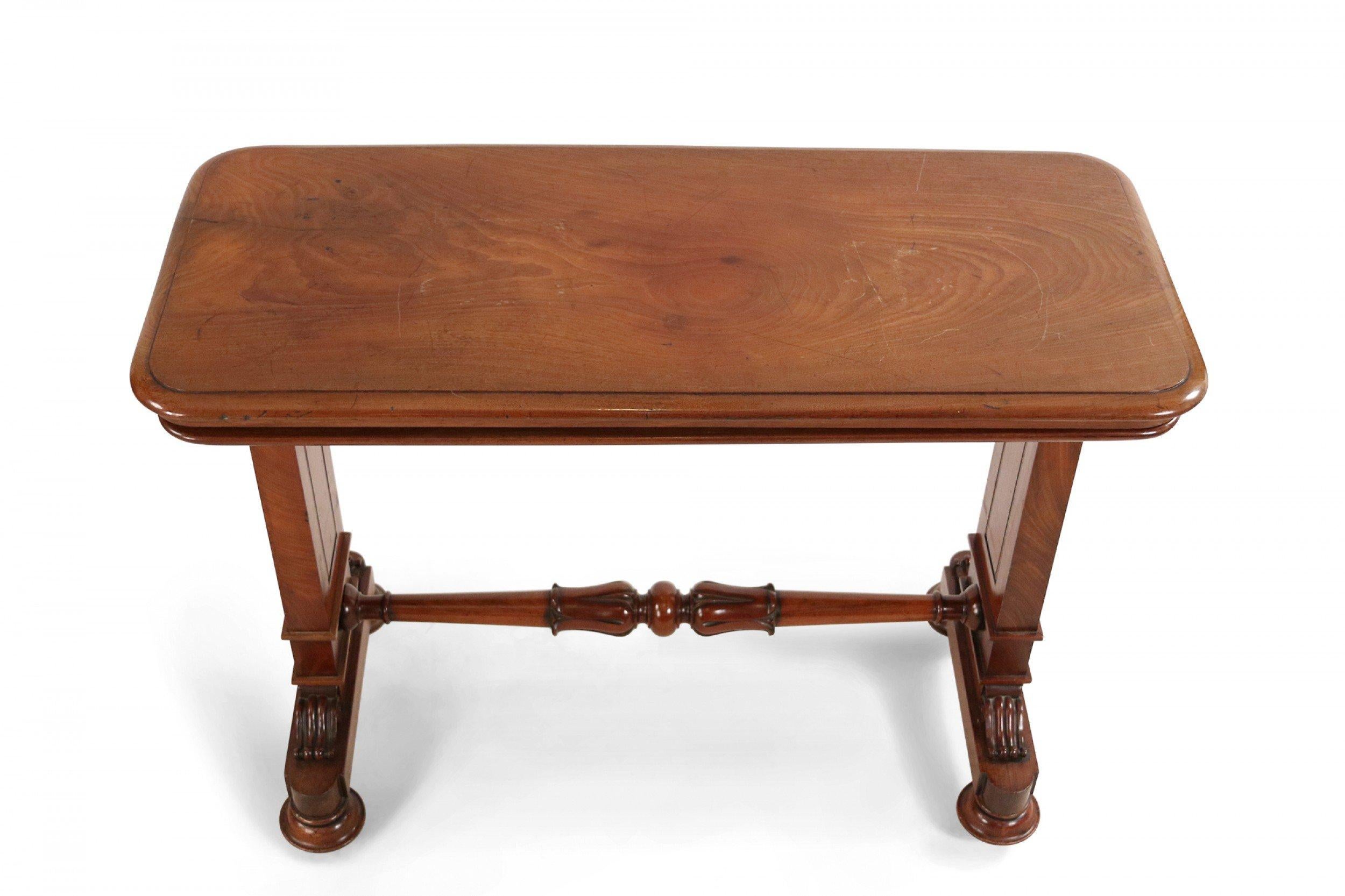 18th Century English William iv Mahogany Console Table