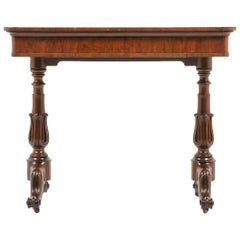English William IV Mahogany Writing Table