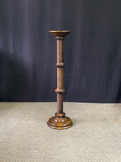 English William IV Oak Plant Stand