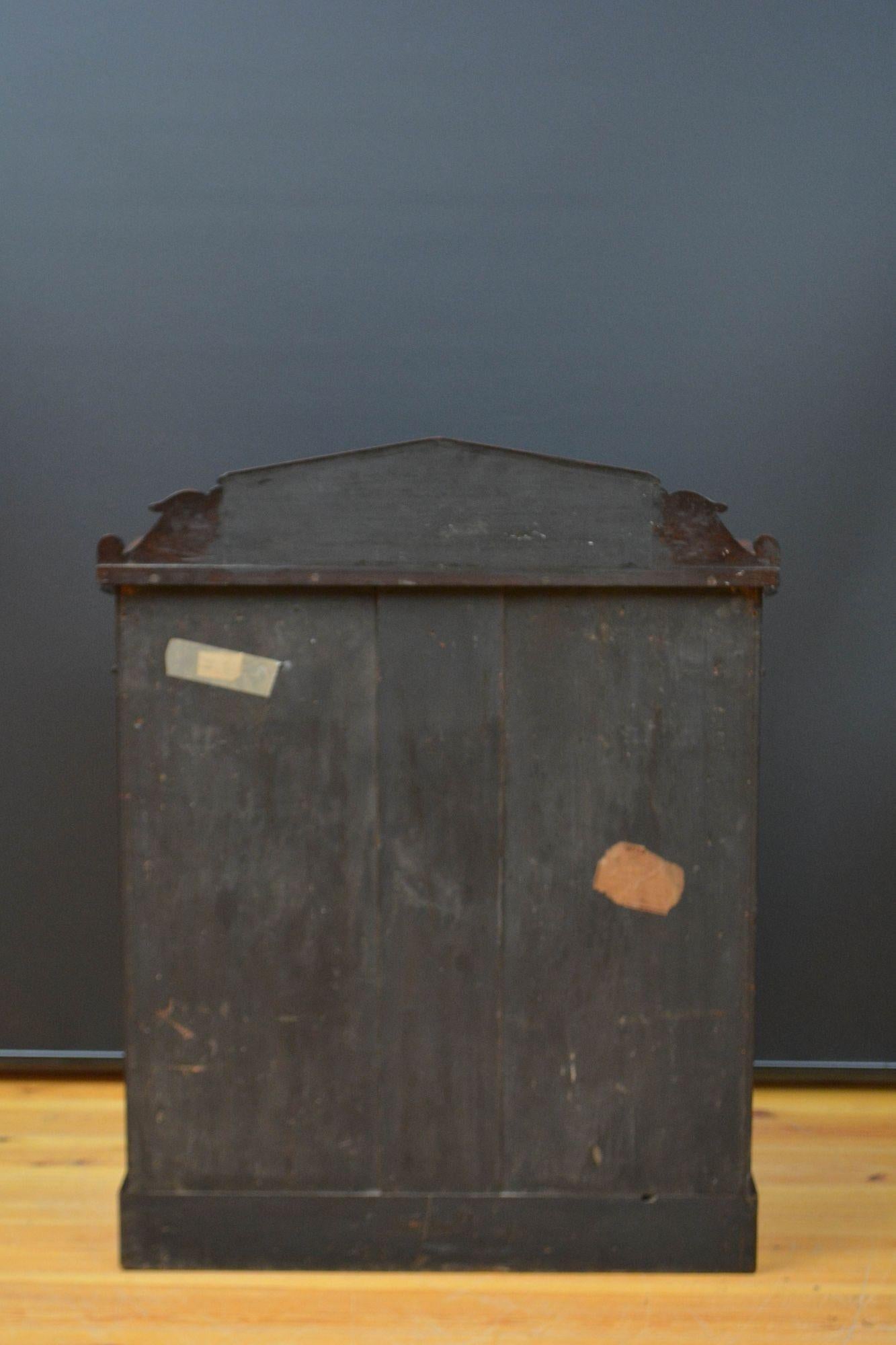 English William IV Rosewood Chiffonier / Bookcase 15
