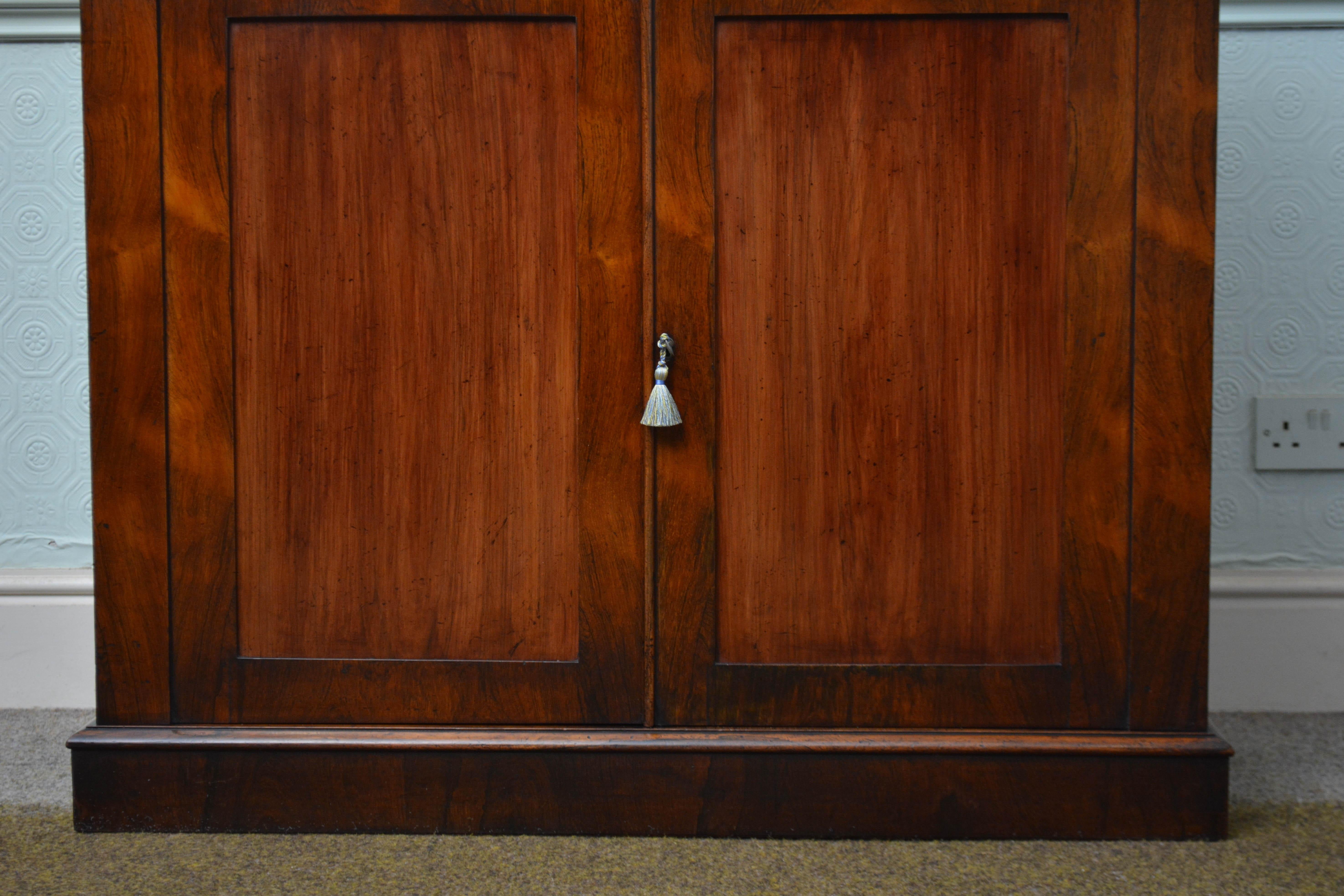 English William IV Rosewood Sideboard c1830s 6