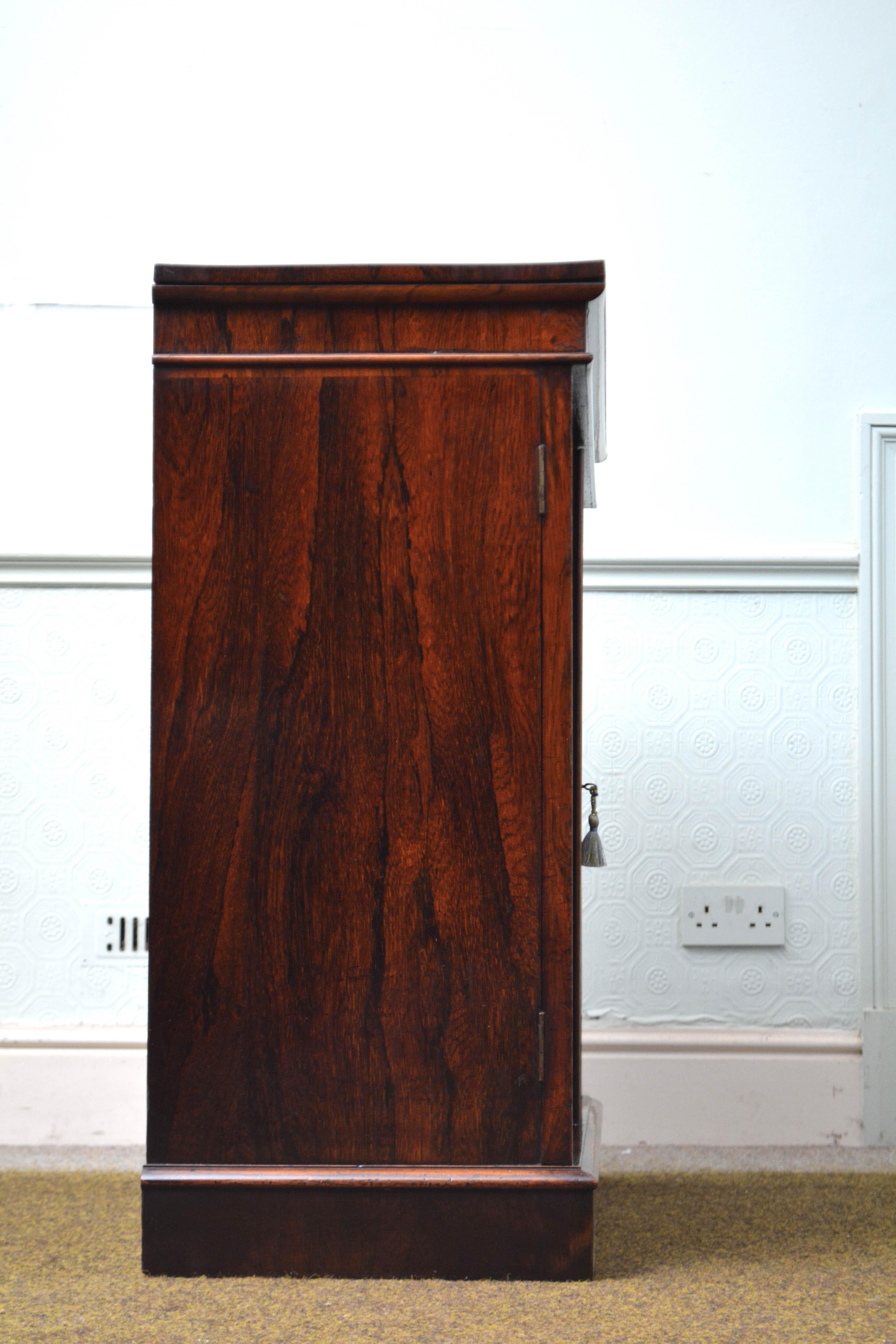 English William IV Rosewood Sideboard c1830s 11