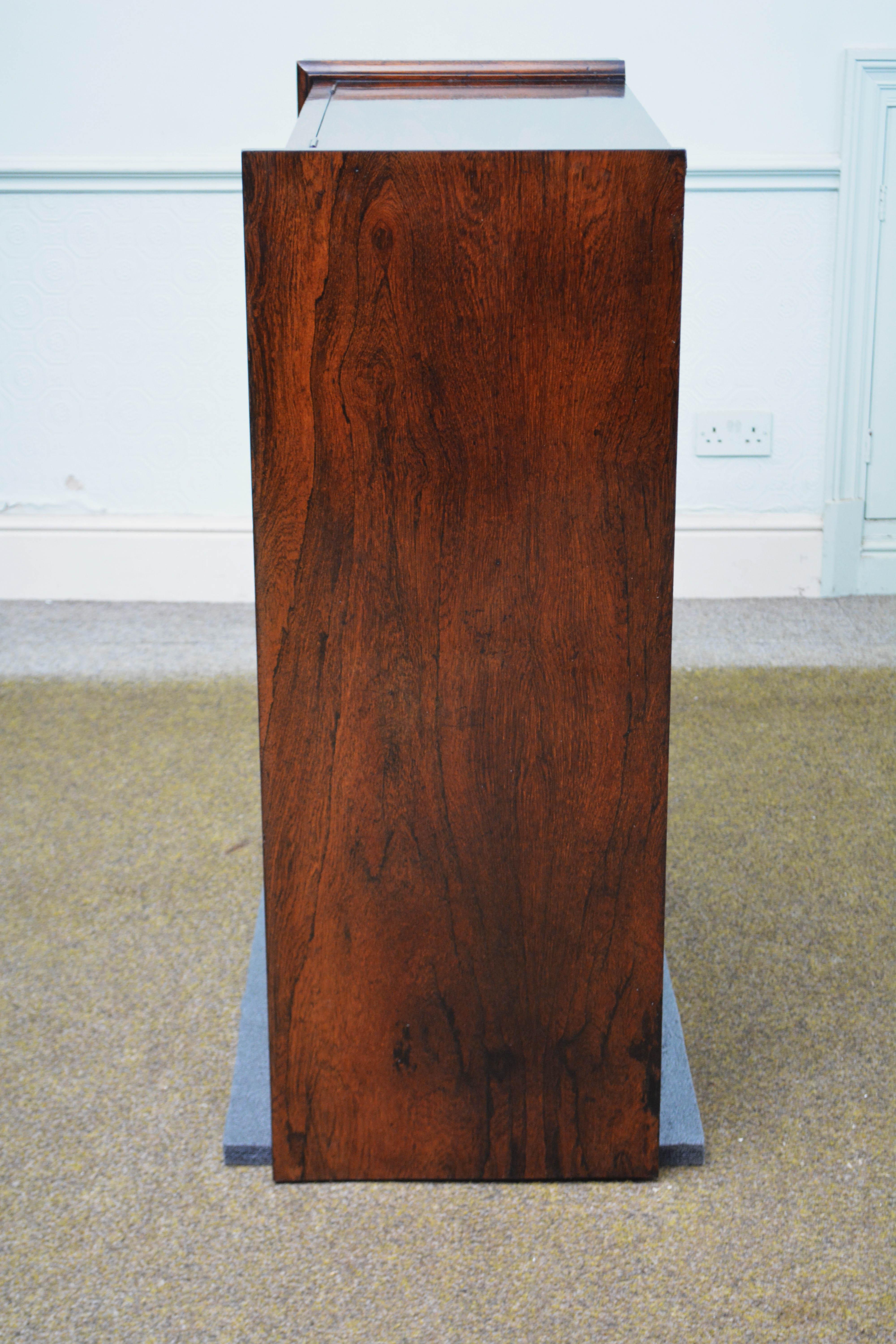 19th Century English William IV Rosewood Sideboard c1830s