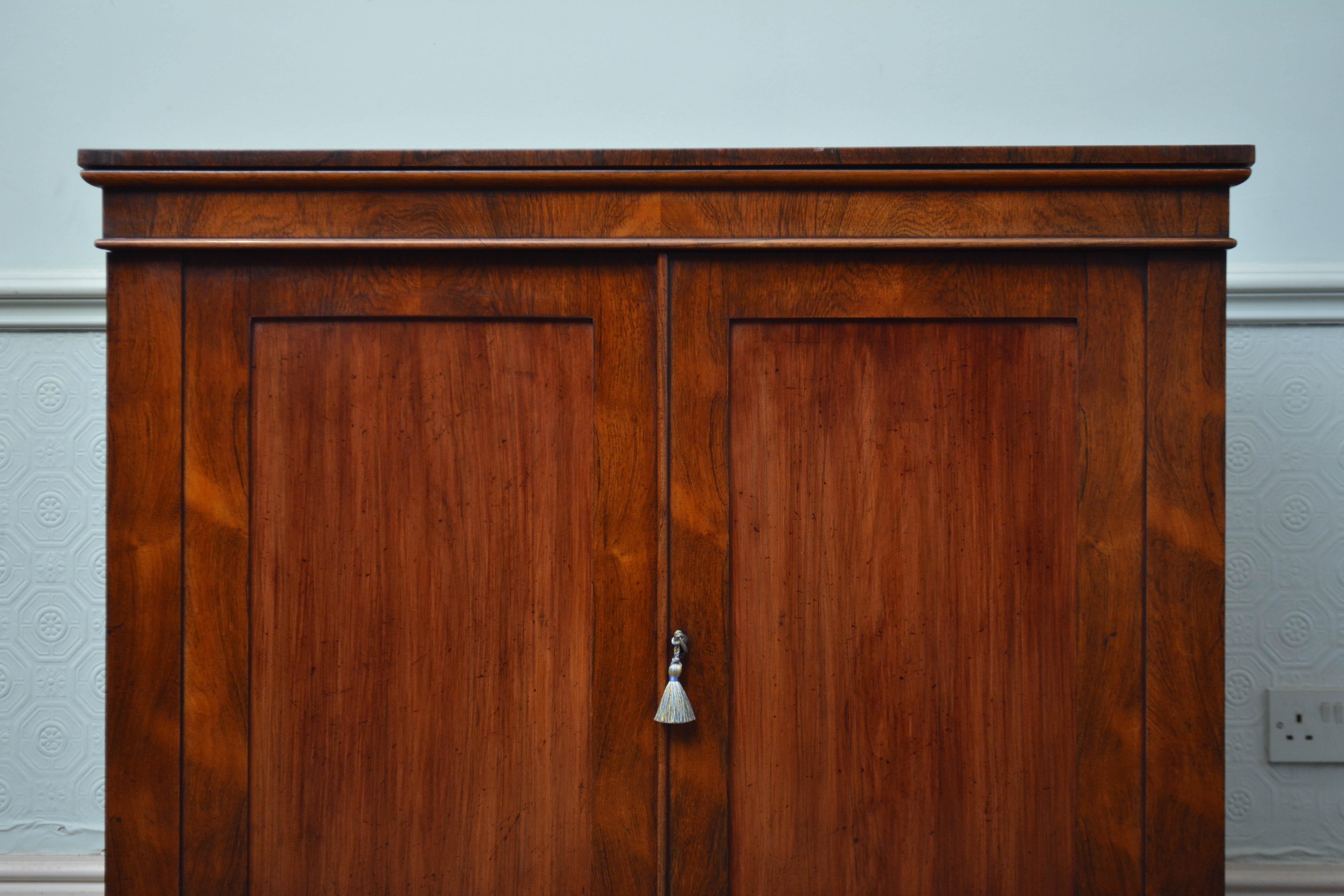 English William IV Rosewood Sideboard c1830s 5