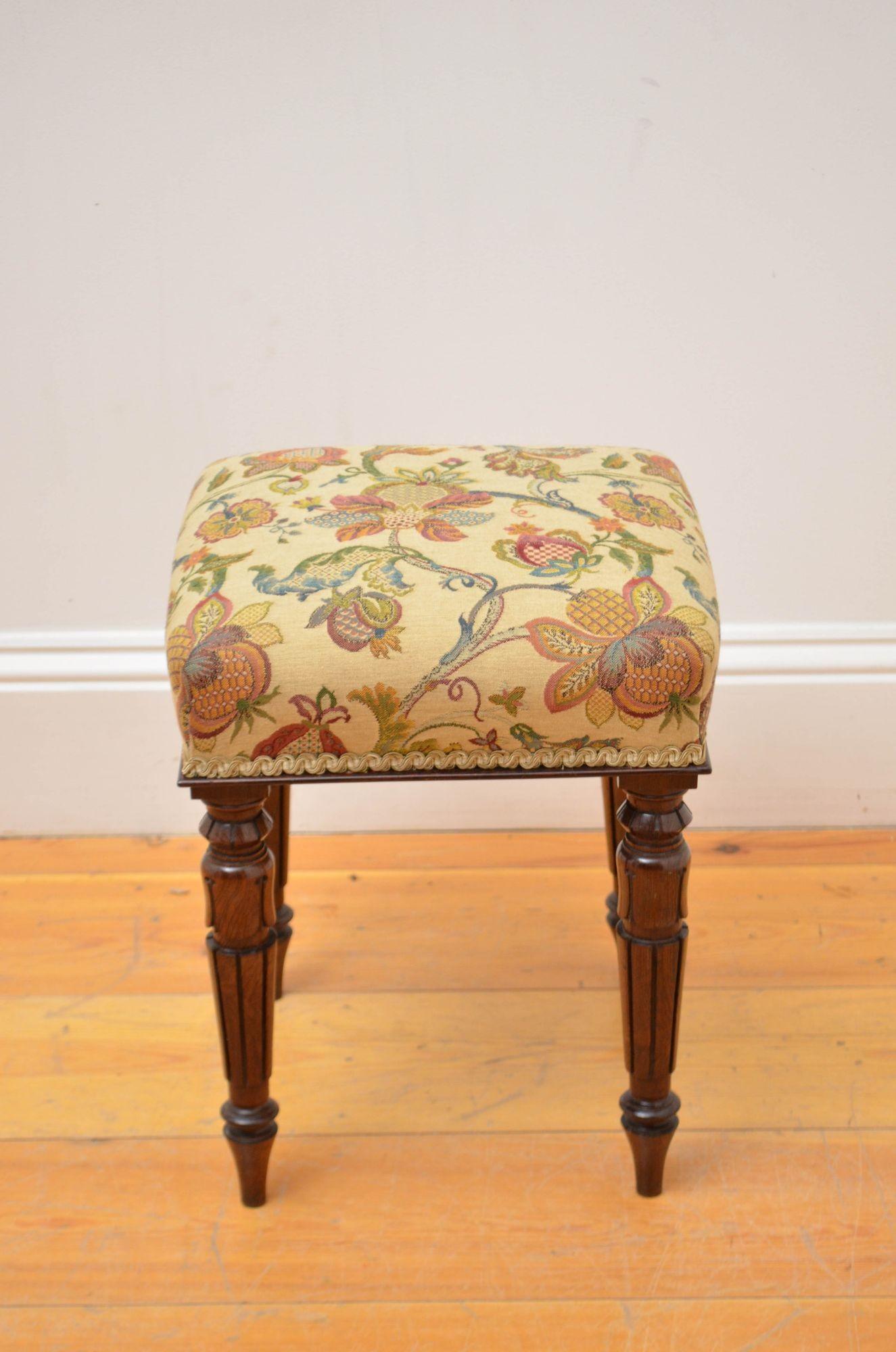 Palissandro Sgabello inglese William IV Rosewood