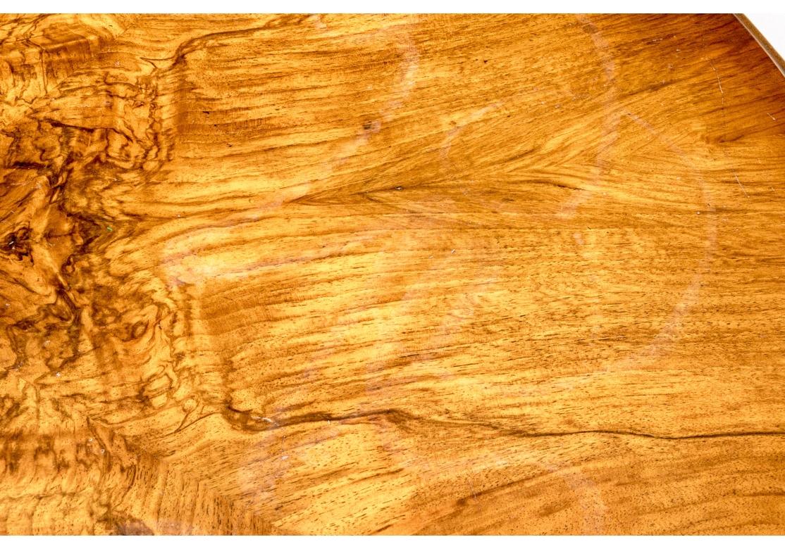 Carved English William IV Style Tilt Top Walnut Center Table for Restoration For Sale