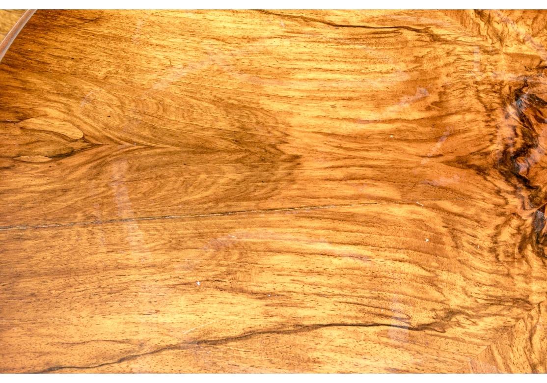 English William IV Style Tilt Top Walnut Center Table for Restoration In Distressed Condition For Sale In Bridgeport, CT