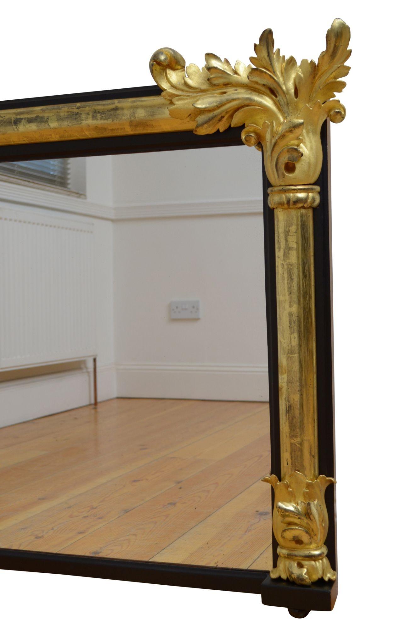 English William IV Wall Mirror H87cm For Sale 1