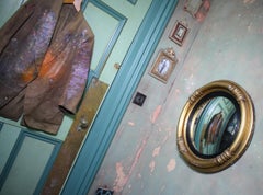 English William the IV 1830 Giltwood Convex Mirror Provenance David Gibbons