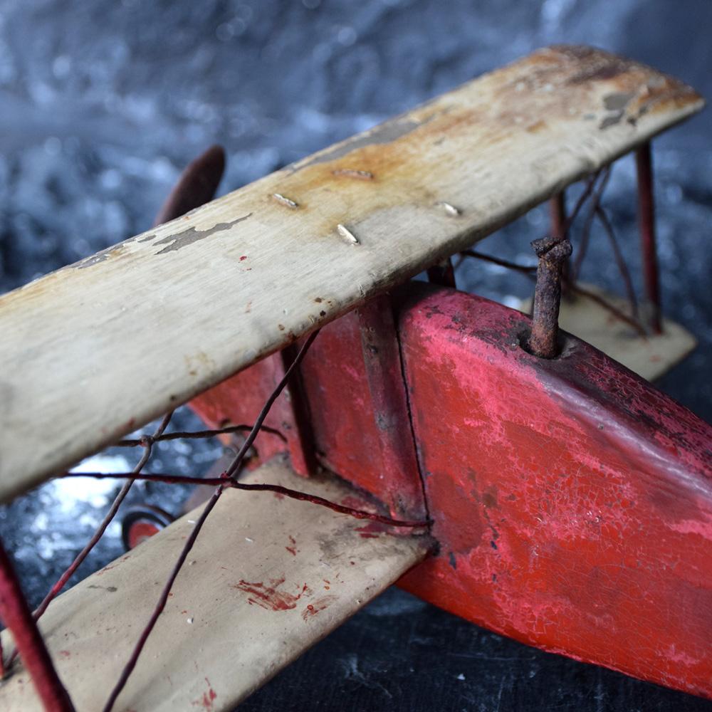 English Windjammer Folk Art Plane, circa 1930 4