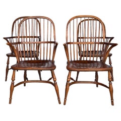 Juego de 4 sillones Windser ingleses