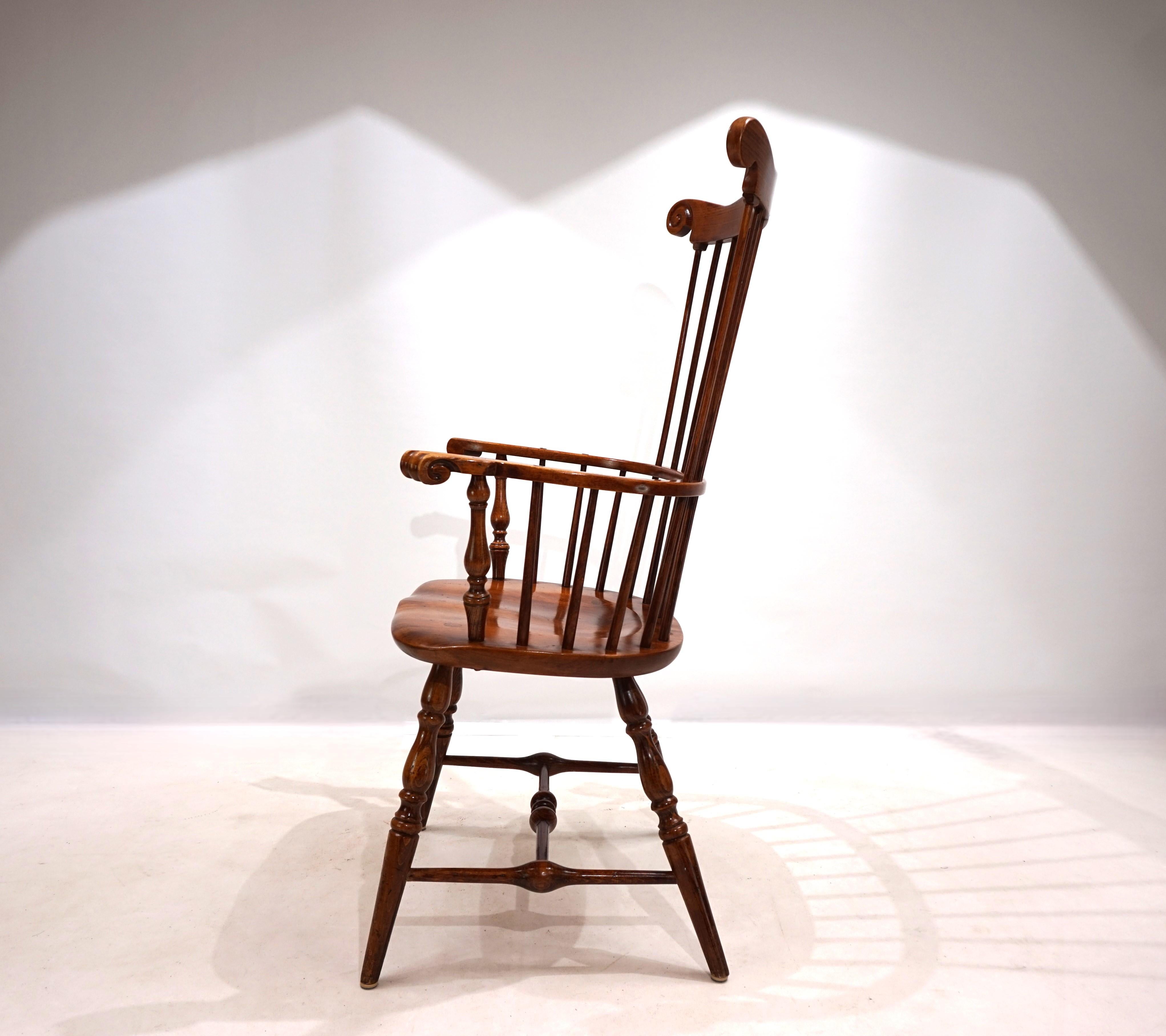 English Windsor Captains Chair 6