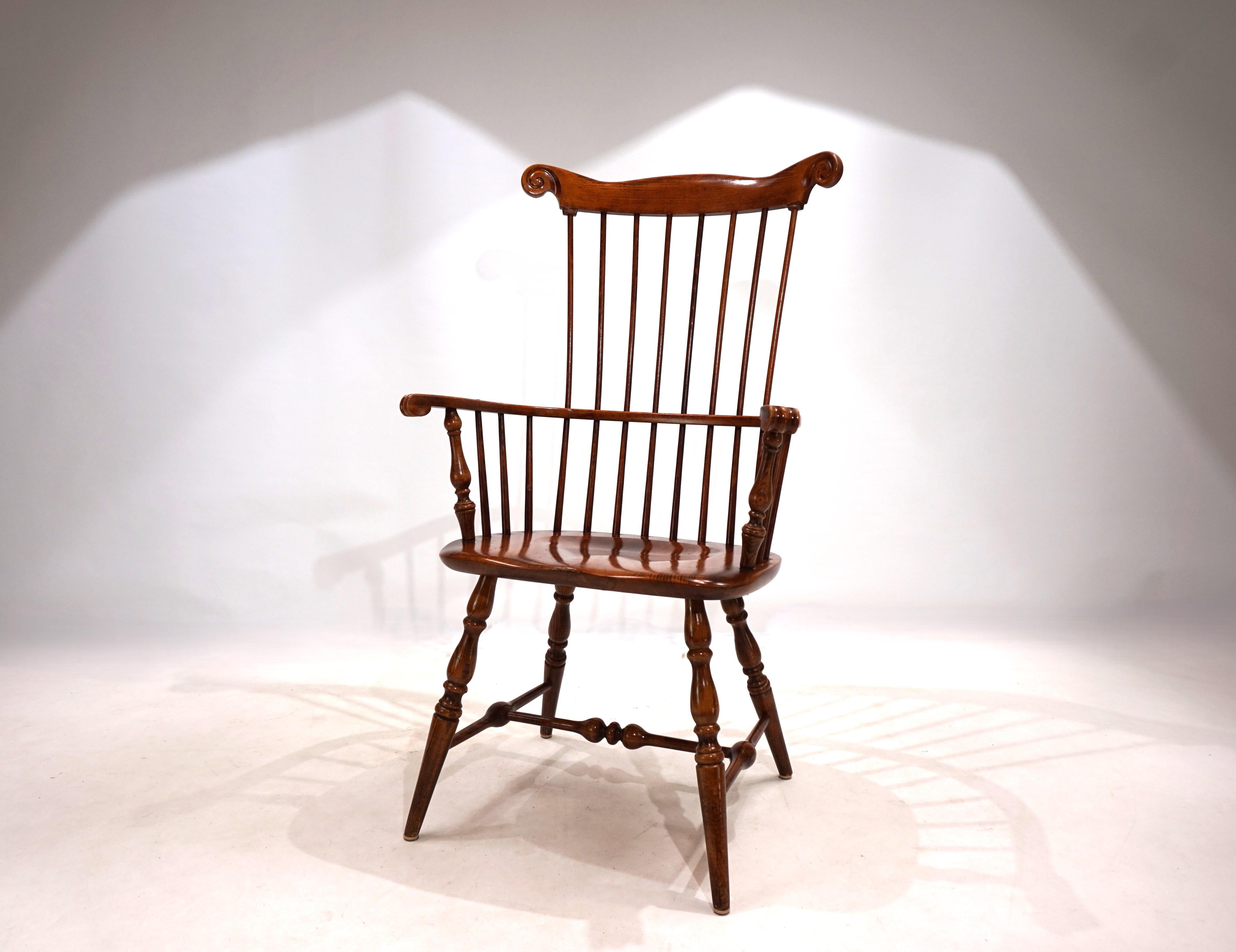 English Windsor Captains Chair 9