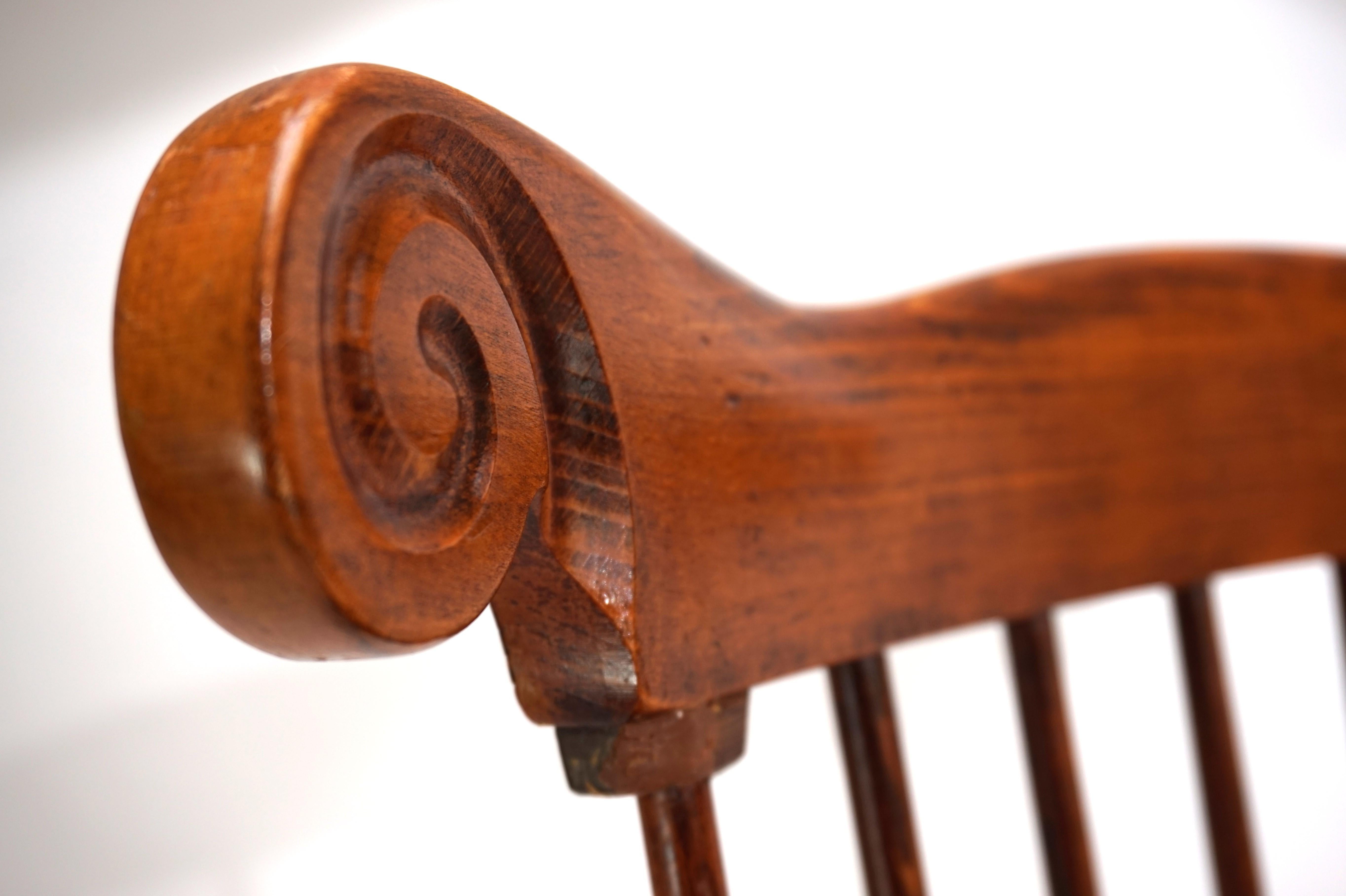 English Windsor Captains Chair 14