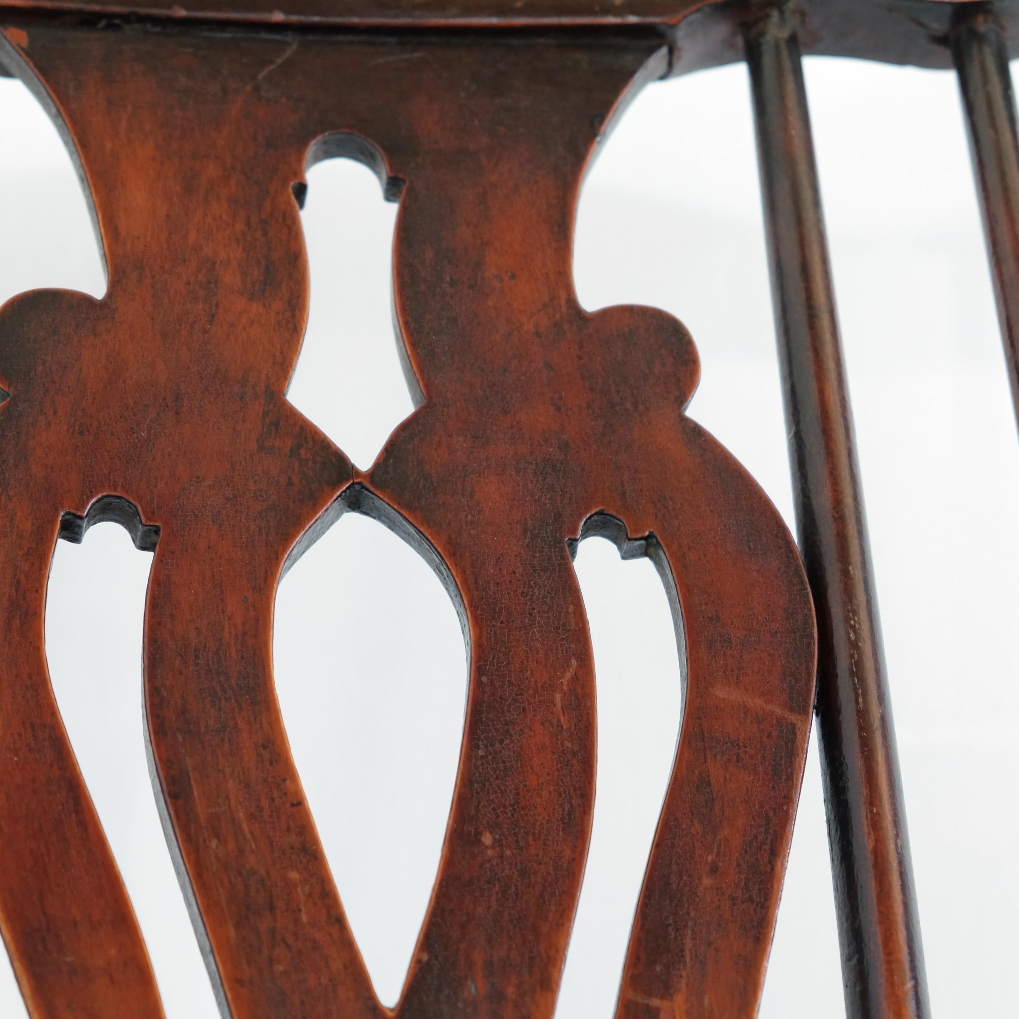 English Windsor Rocking Chair, Thames Valley, Fruitwood, Country Chippendale 5
