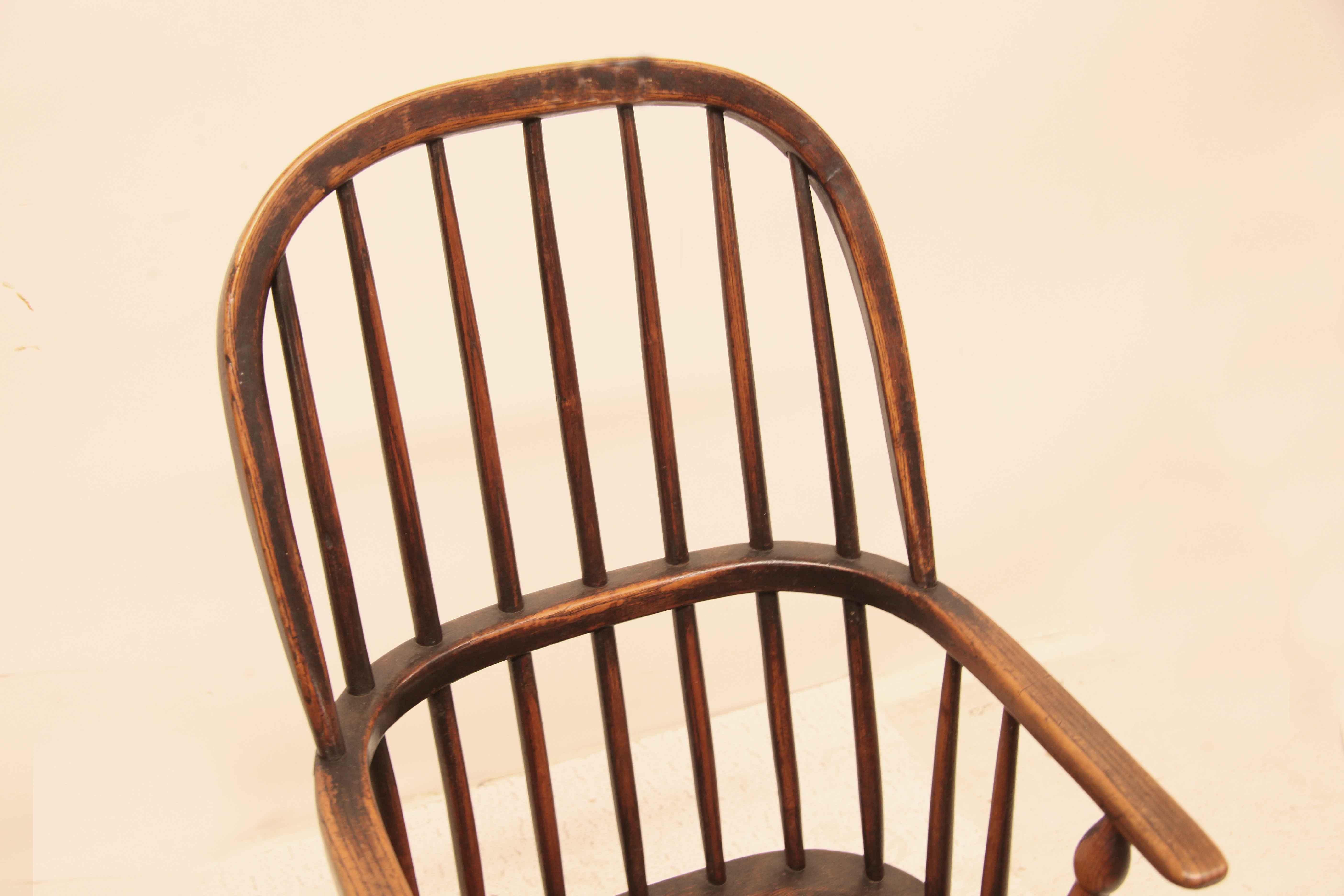 Orme Chaise de jeunesse anglaise Windsor en vente