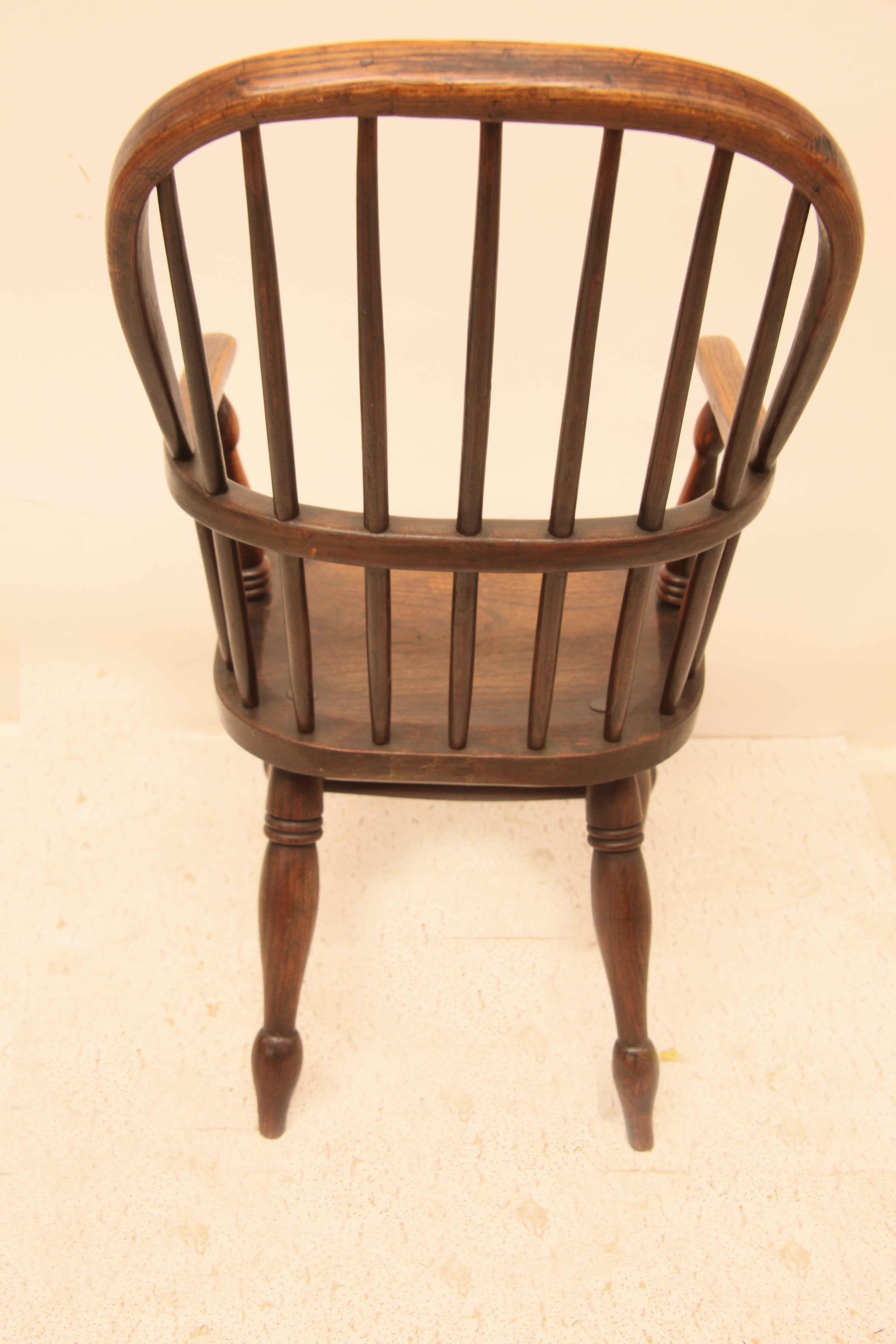 English Windsor Youth Chair For Sale 2