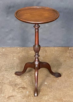 English Wine or Cocktail Table of Mahogany from the Edwardian Era