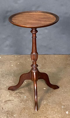 English Wine or Cocktail Table of Mahogany from the Edwardian Era