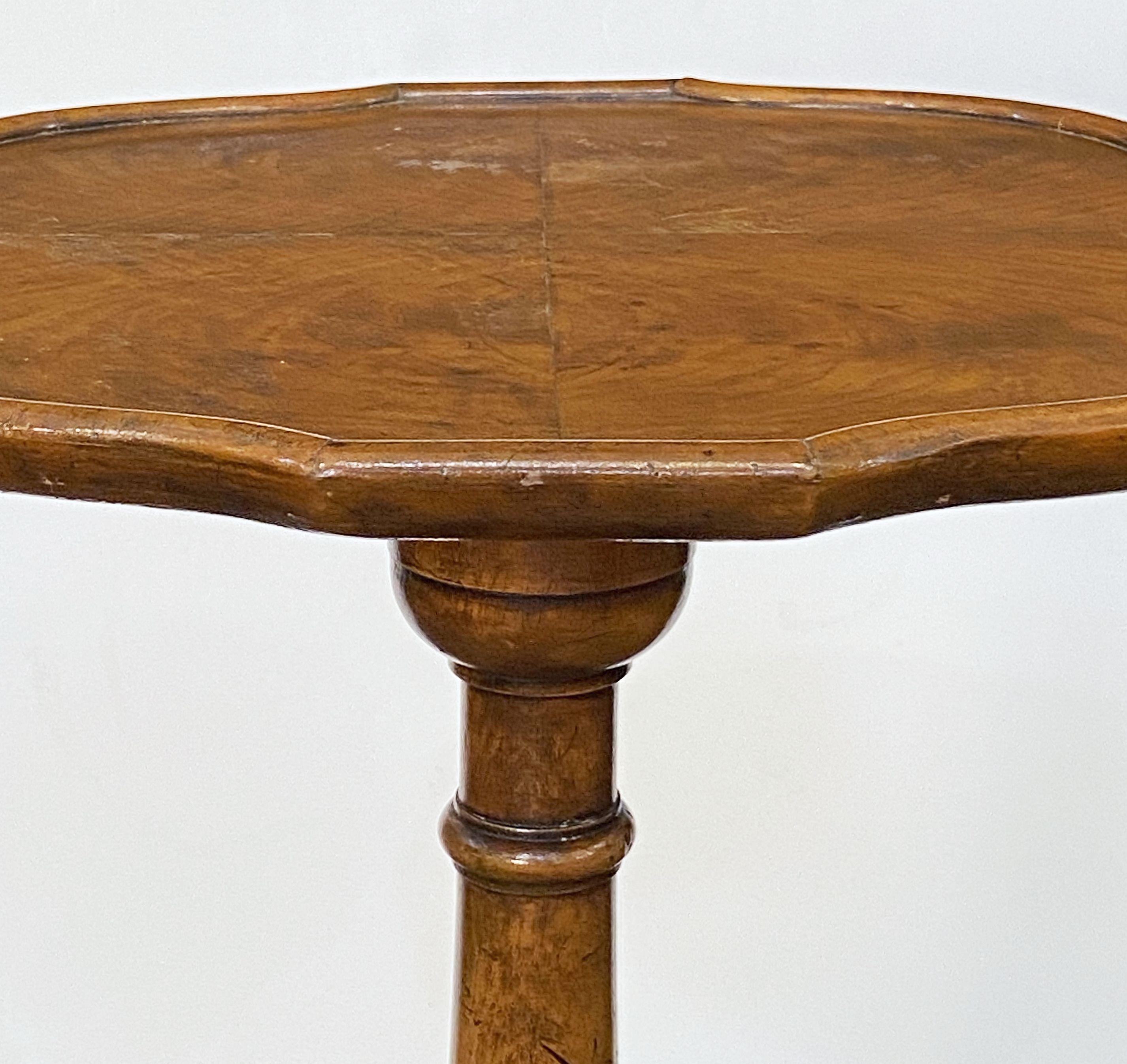 English Wine Table of Walnut For Sale 14