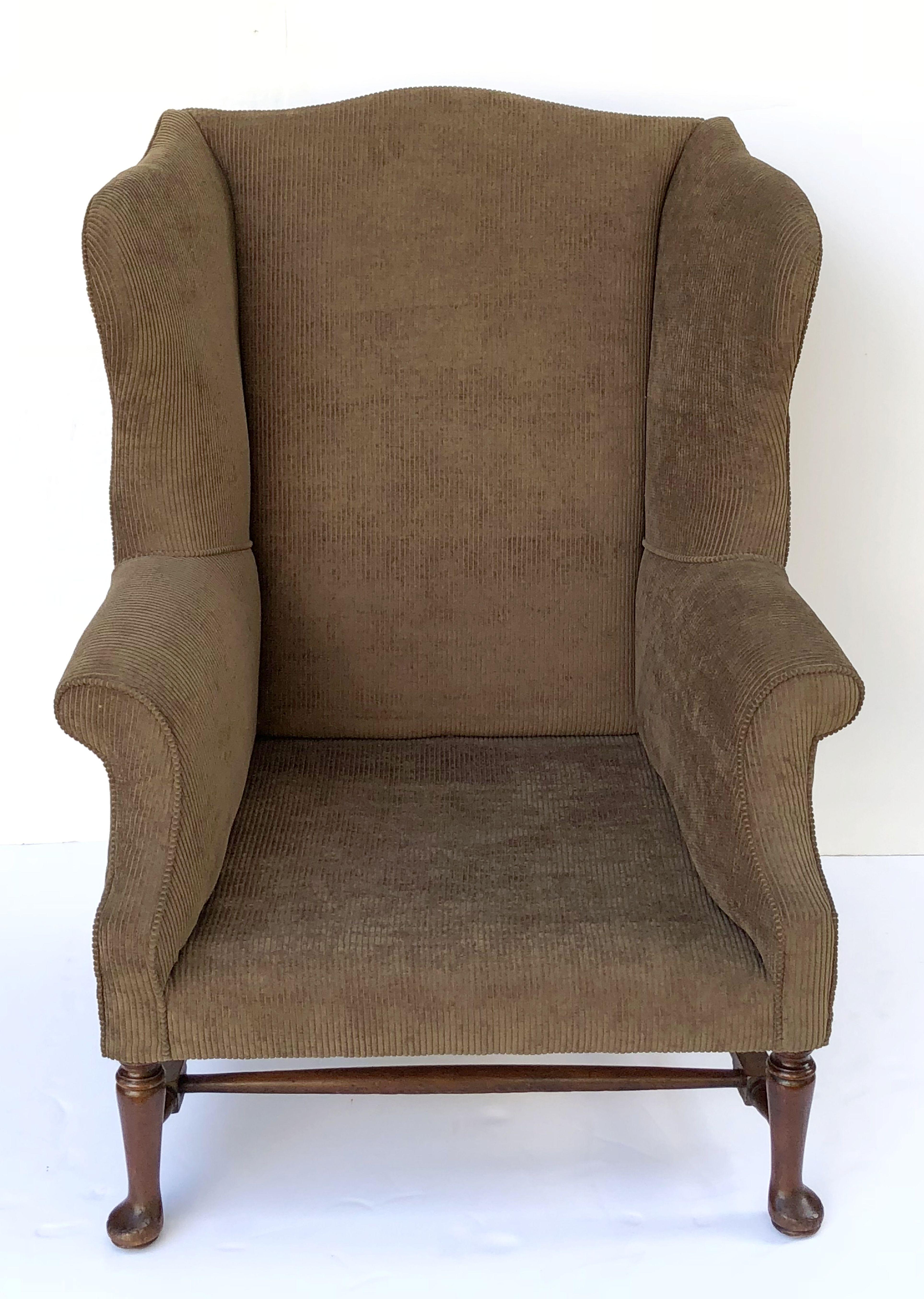 English Wingback or Library Armchair 4