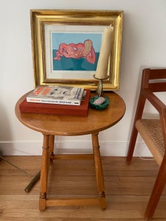 Englischer Beistelltisch aus Holz