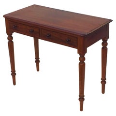 English Writing Table or Desk of Mahogany