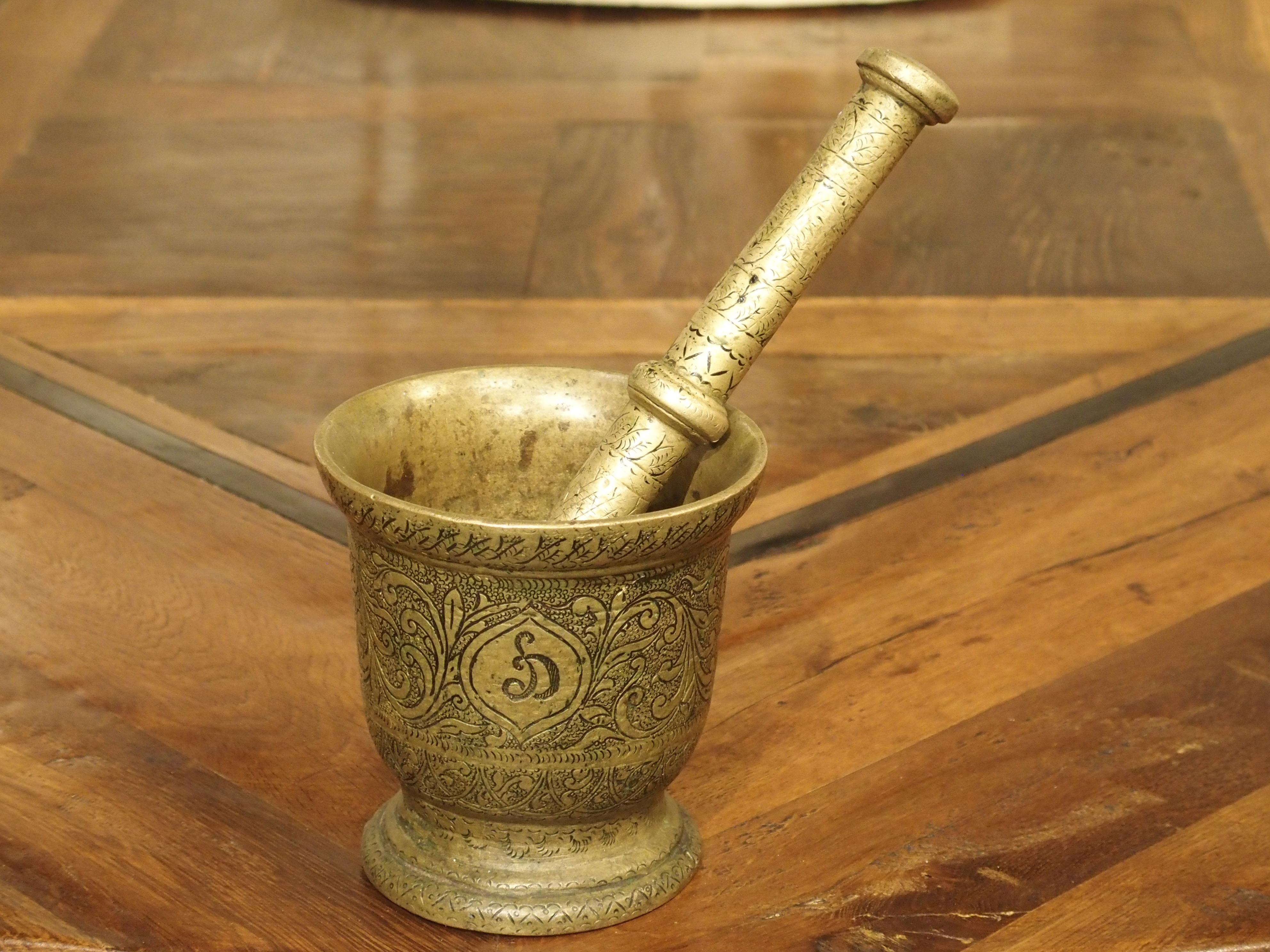 antique mortar and pestle