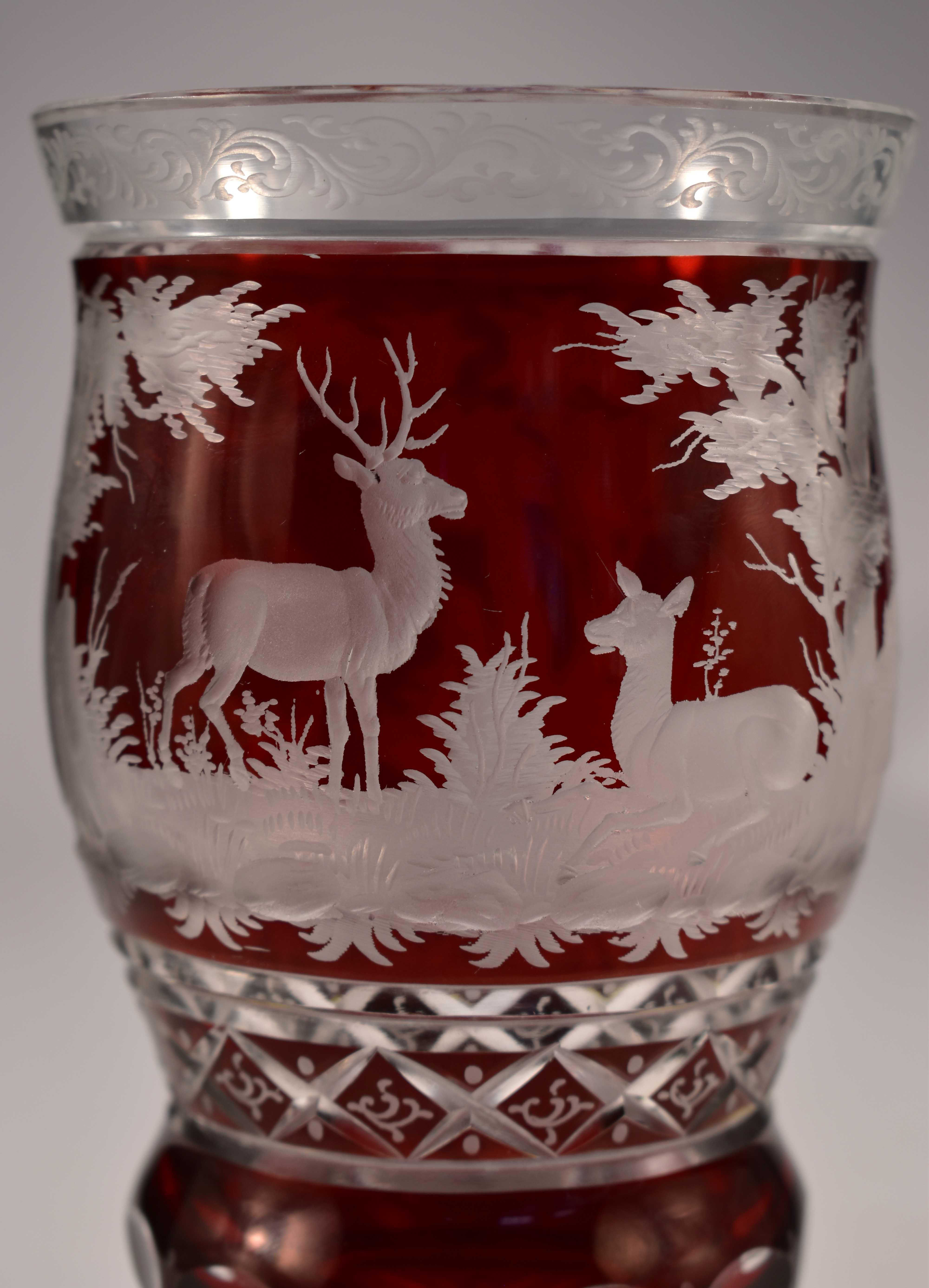 bohemian ruby glass
