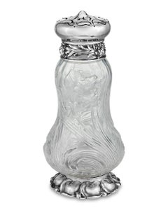 Engraved Muffineer Bottle by Hawkes
