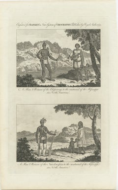 Engraved Representations of North American Tribes around the Mississippi, 1787