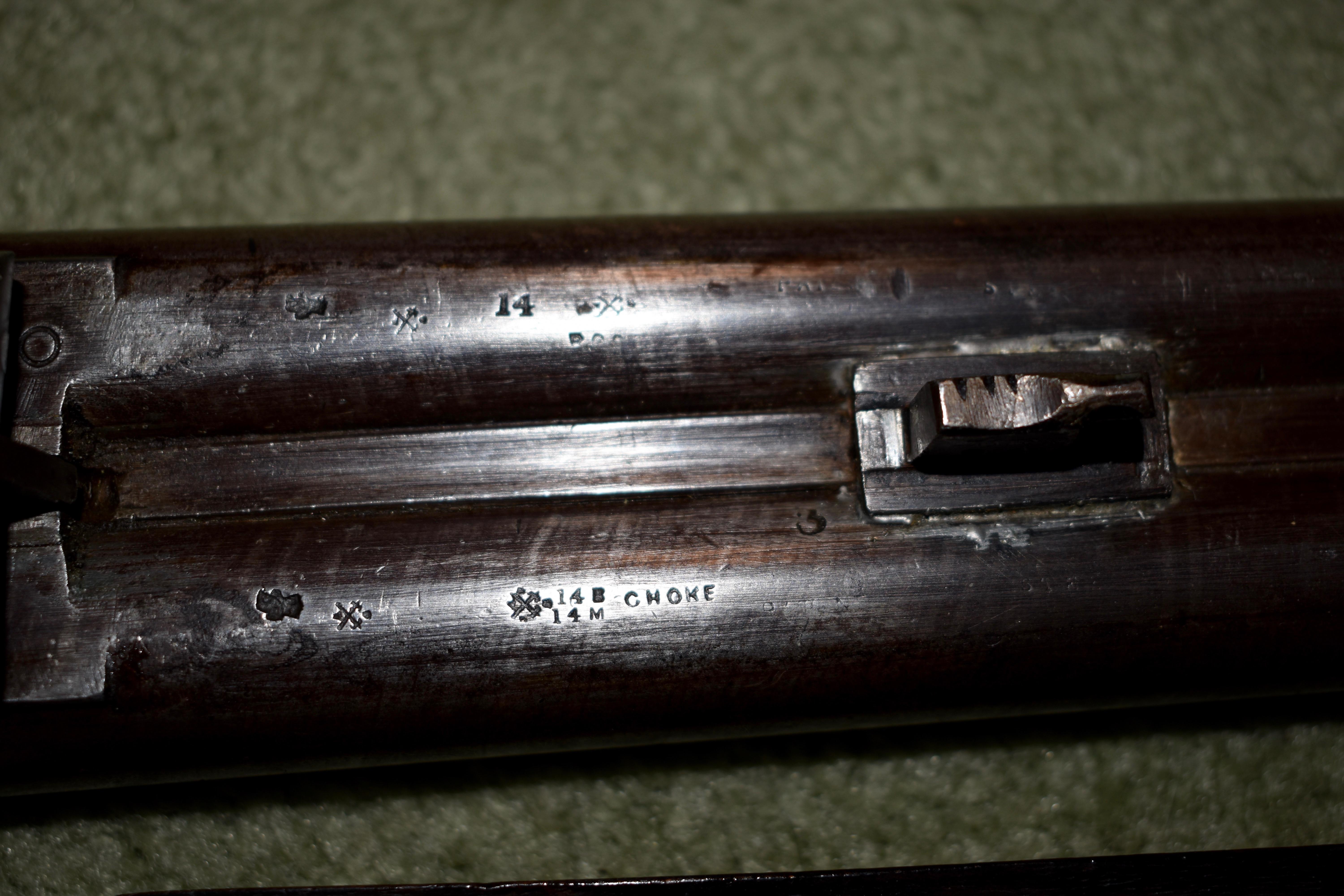 Hand-Carved Engraved W. Richards & Co. Damascus Double Barrel Shotgun Pre 1899, London For Sale