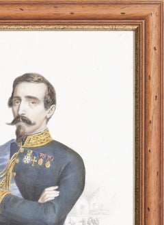 Stich – Alfonso Ferrero la Marmora – 19. Jahrhundert