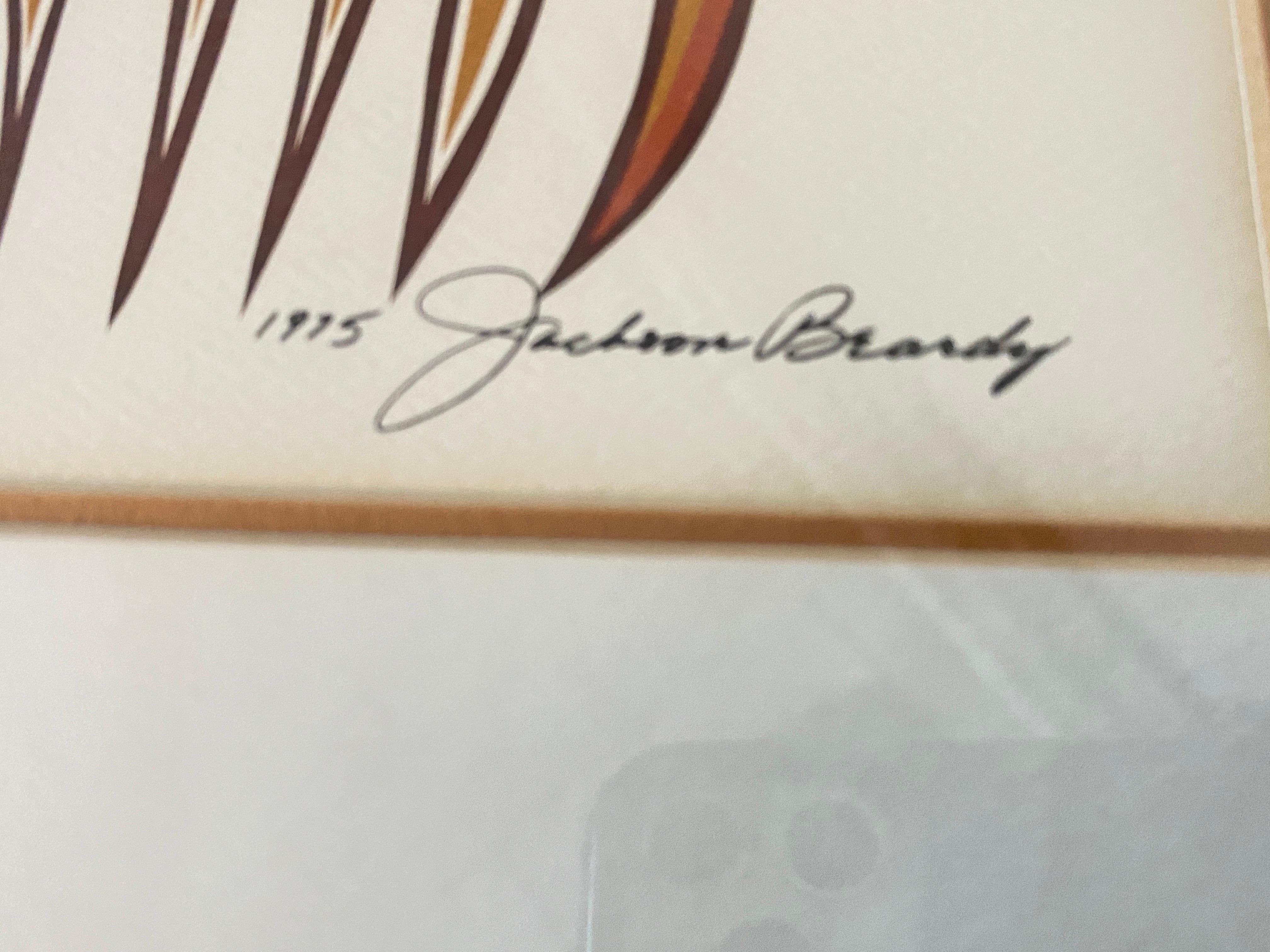 Bois Gravure de Jackson Beardy signée Canada 20ème siècle en vente