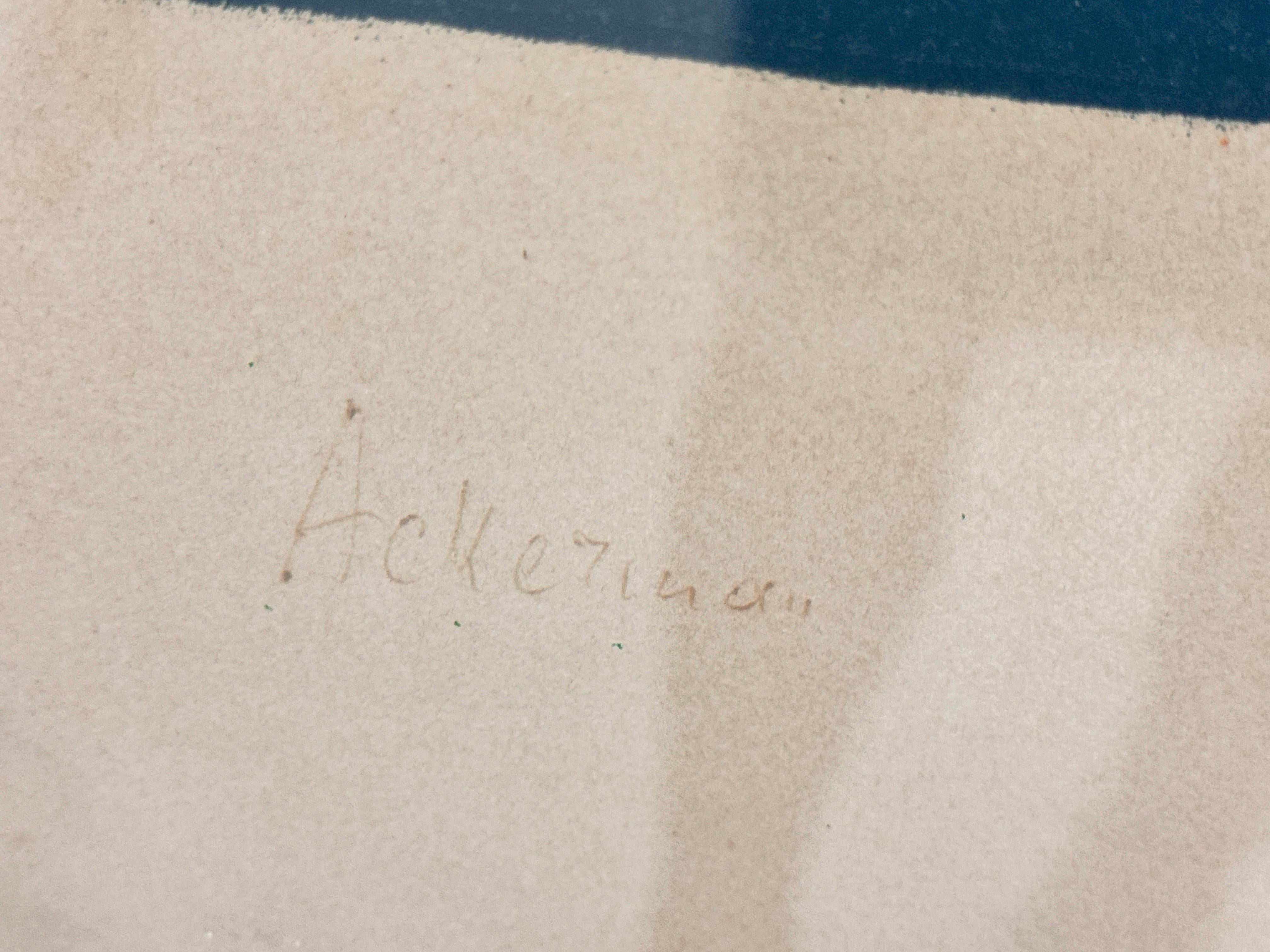 Kupferstich von Jackson Paul Ackermann signiert Frankreich 20. Jahrhundert im Angebot 1