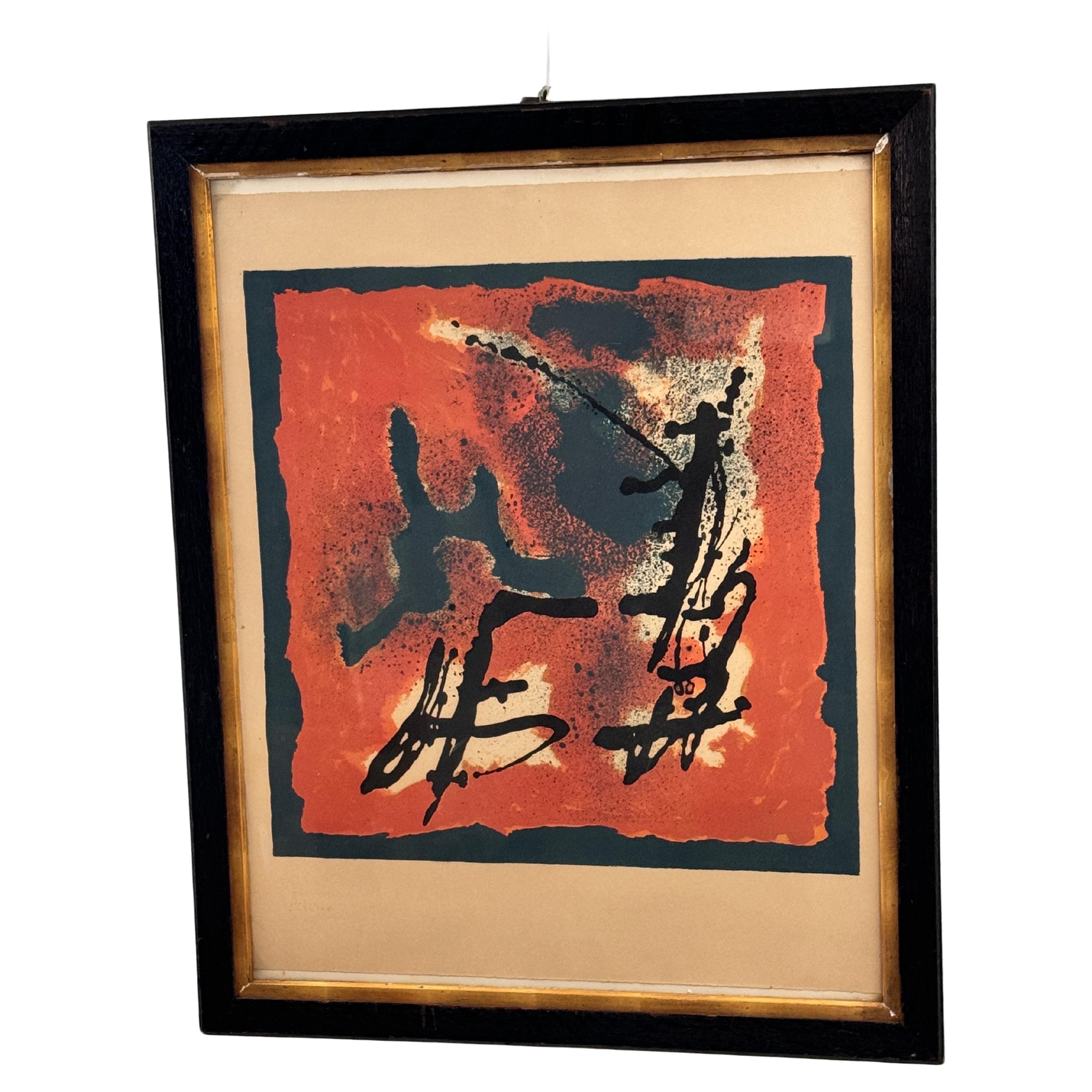 Grabado de Jackson Paul Ackermann firmado Francia Siglo XX