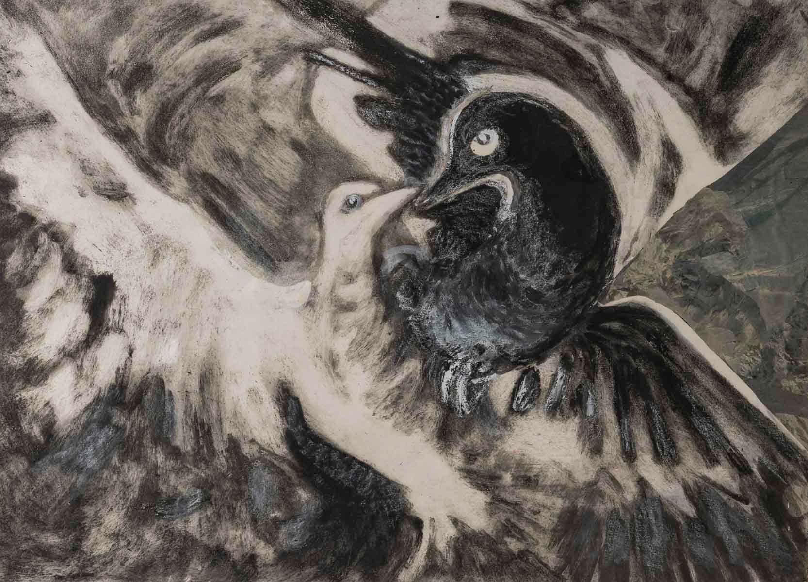 Engraving, lithography, E.A., by Evelyne Luez, 20th century.   

Lithography, engraving, artist's print, E.A., 20th century, by Evelyne Luez.   

Framed H: 64 cm, W: 83 cm, D: 1.5 cm   
Engraving: H: 51 cm, W: 70 cm  