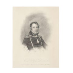 Incisione del Commodoro Stephens Decatur di John Jarvis, 1825