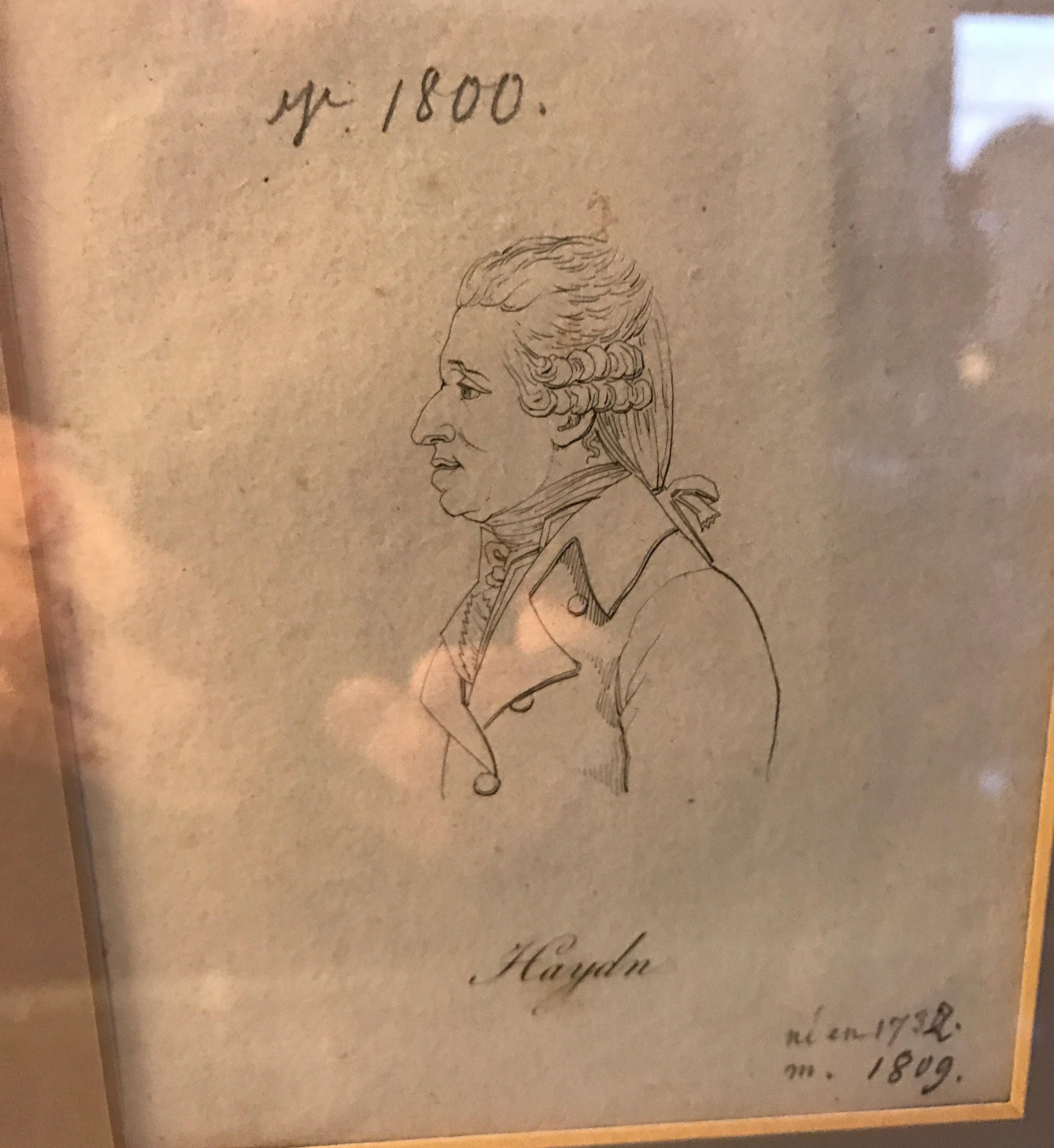 Engraving of Joseph Haydn, 1809 For Sale 4