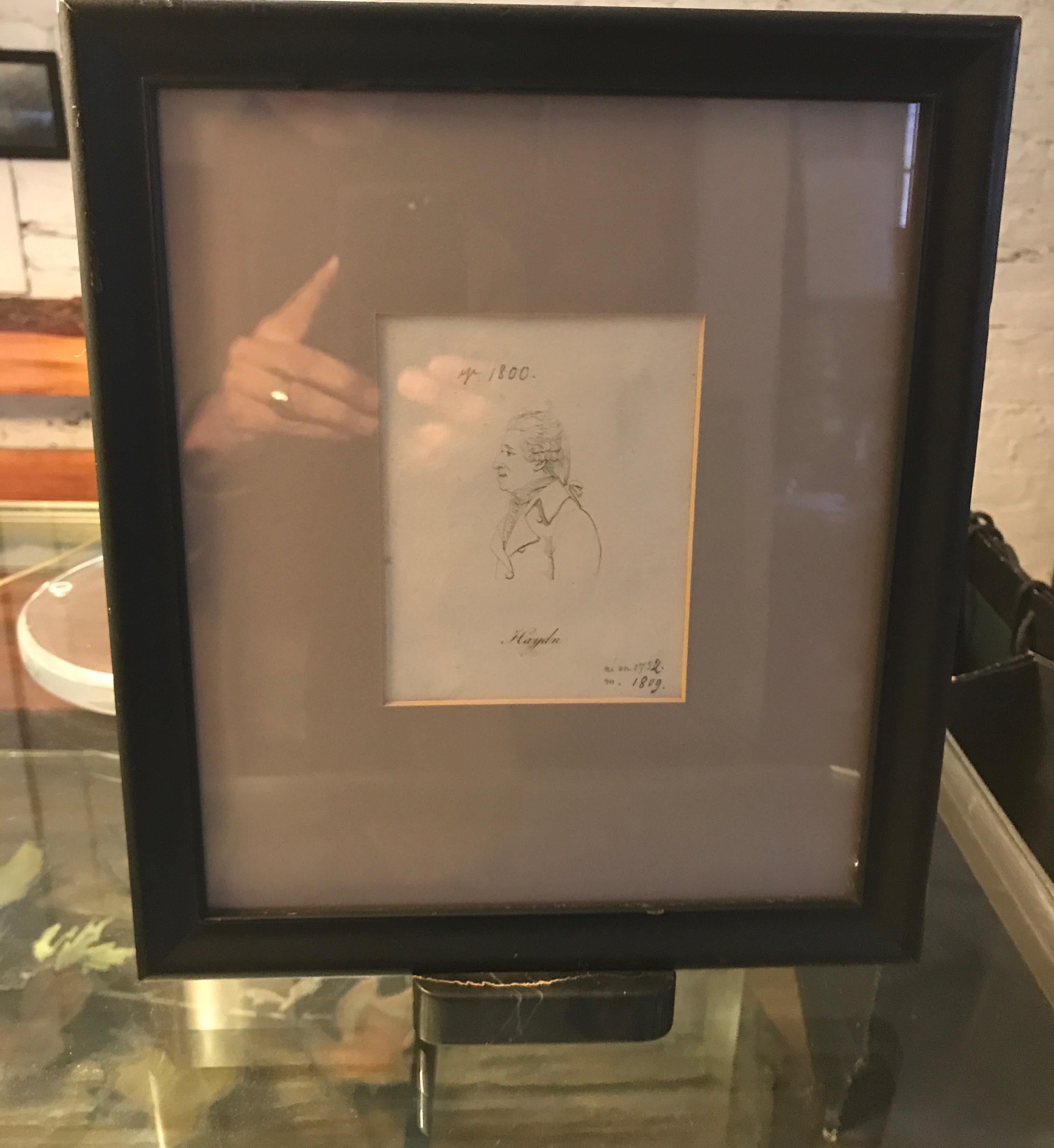 Engraving of Joseph Haydn, 1809 For Sale 6